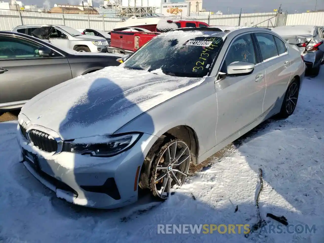 2 Photograph of a damaged car WBA5R1C07LFH39025 BMW 3 SERIES 2020