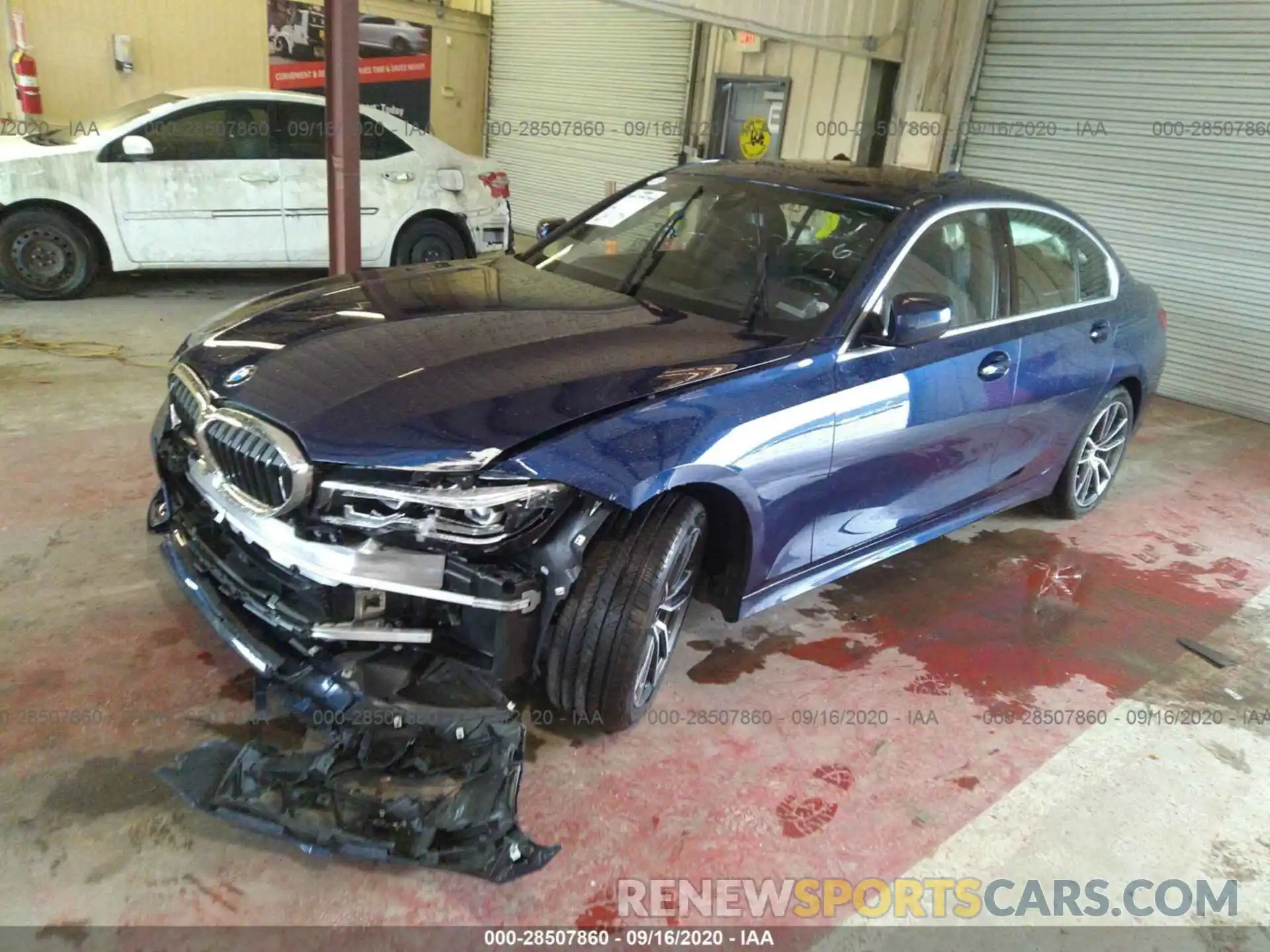 2 Photograph of a damaged car WBA5R1C07LFH51627 BMW 3 SERIES 2020