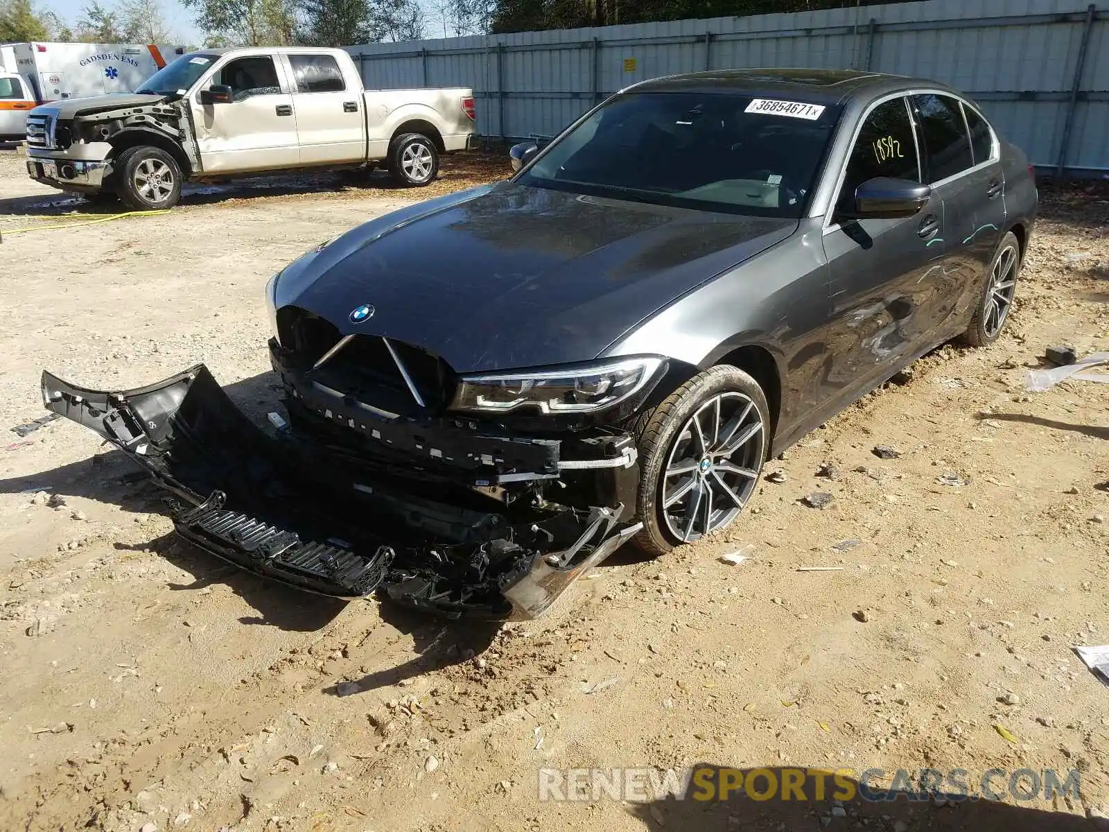 2 Photograph of a damaged car WBA5R1C07LFJ03797 BMW 3 SERIES 2020