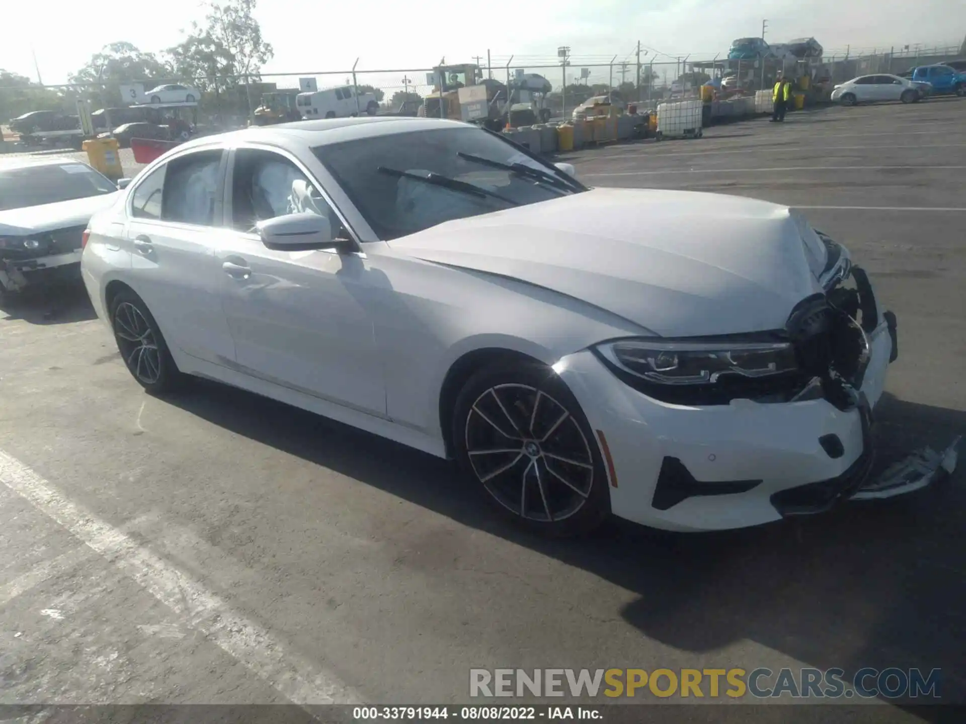 1 Photograph of a damaged car WBA5R1C08LFH35713 BMW 3 SERIES 2020