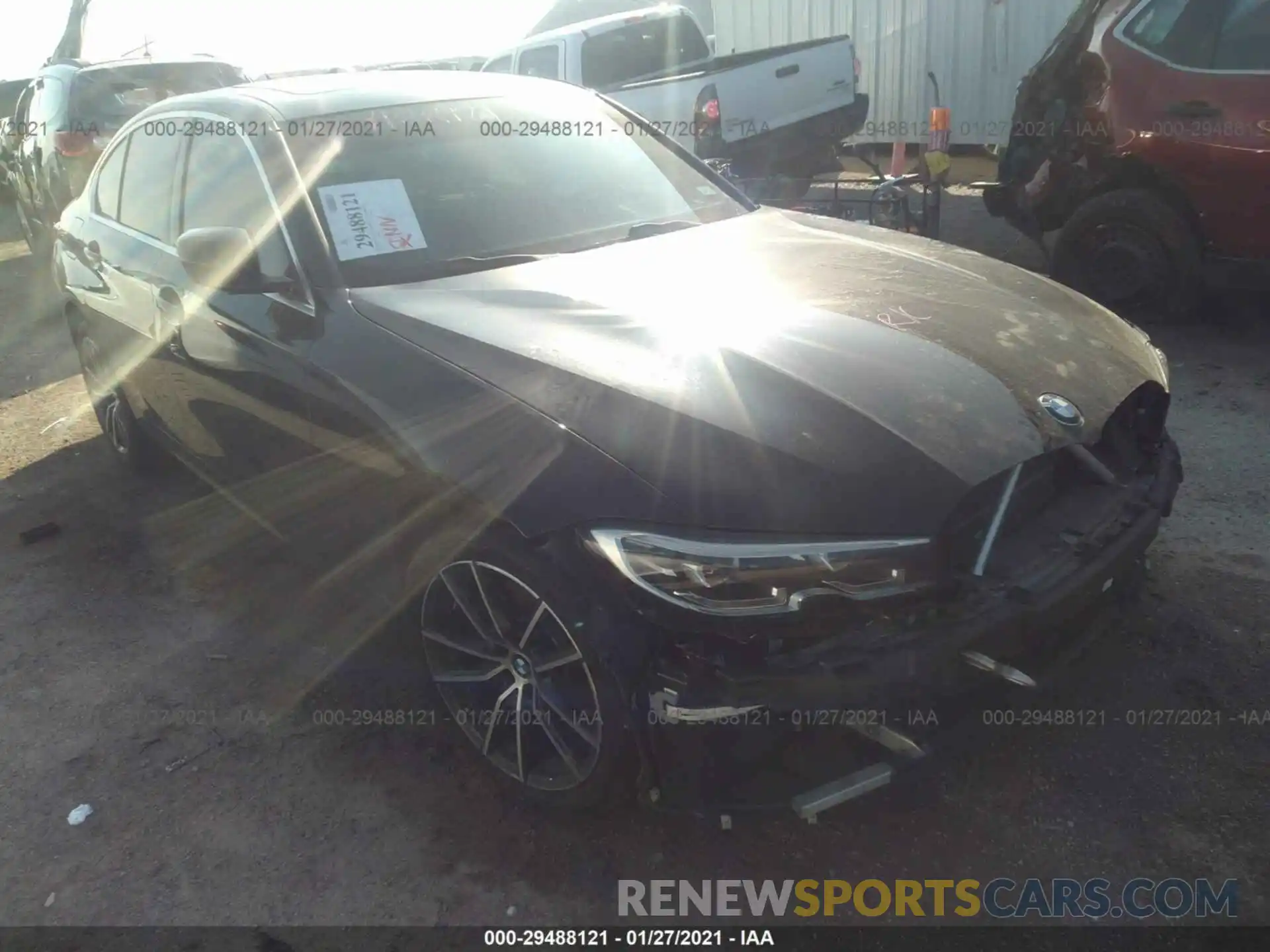 1 Photograph of a damaged car WBA5R1C08LFH47151 BMW 3 SERIES 2020