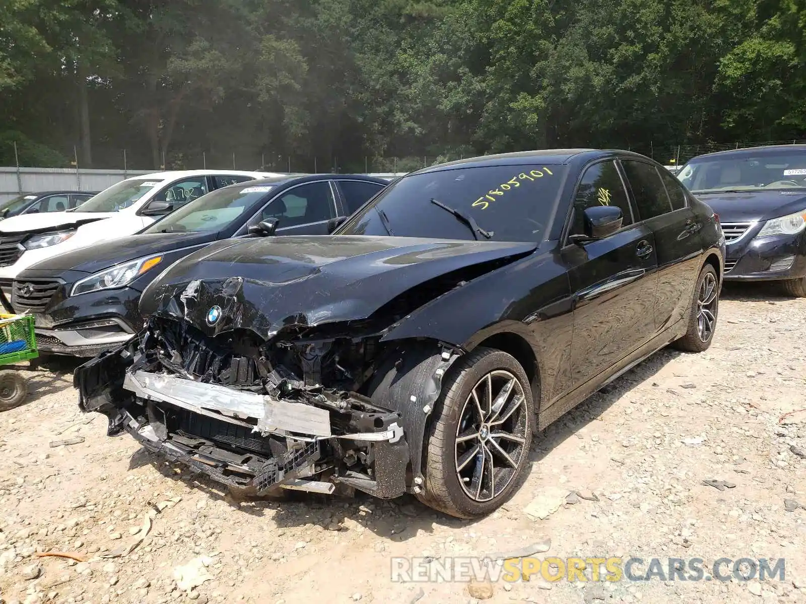 2 Photograph of a damaged car WBA5R1C08LFH48137 BMW 3 SERIES 2020