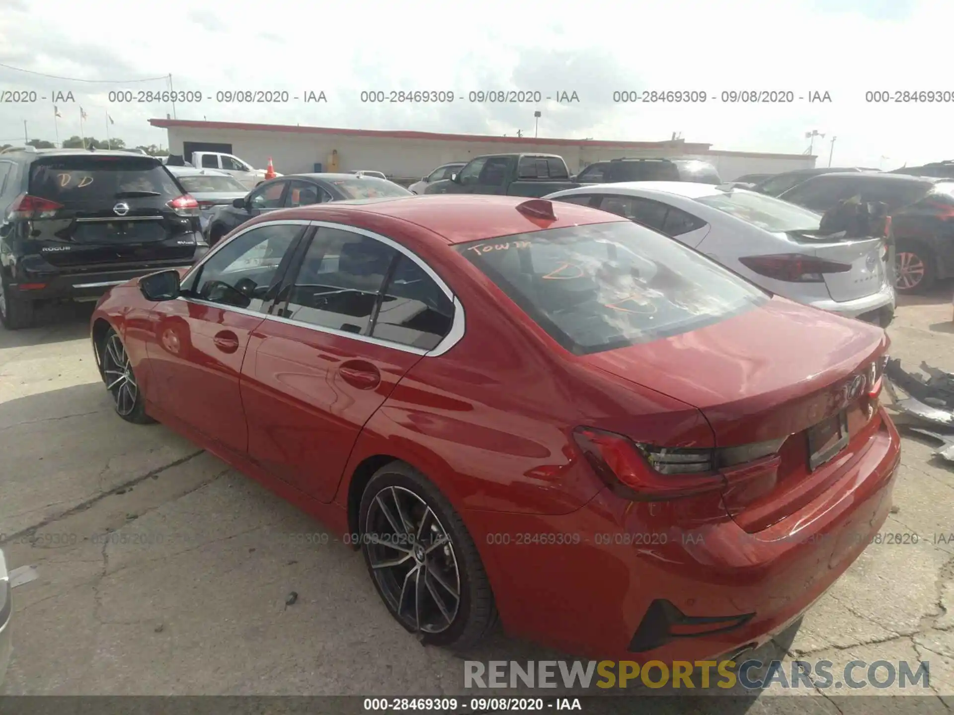 3 Photograph of a damaged car WBA5R1C08LFH85849 BMW 3 SERIES 2020