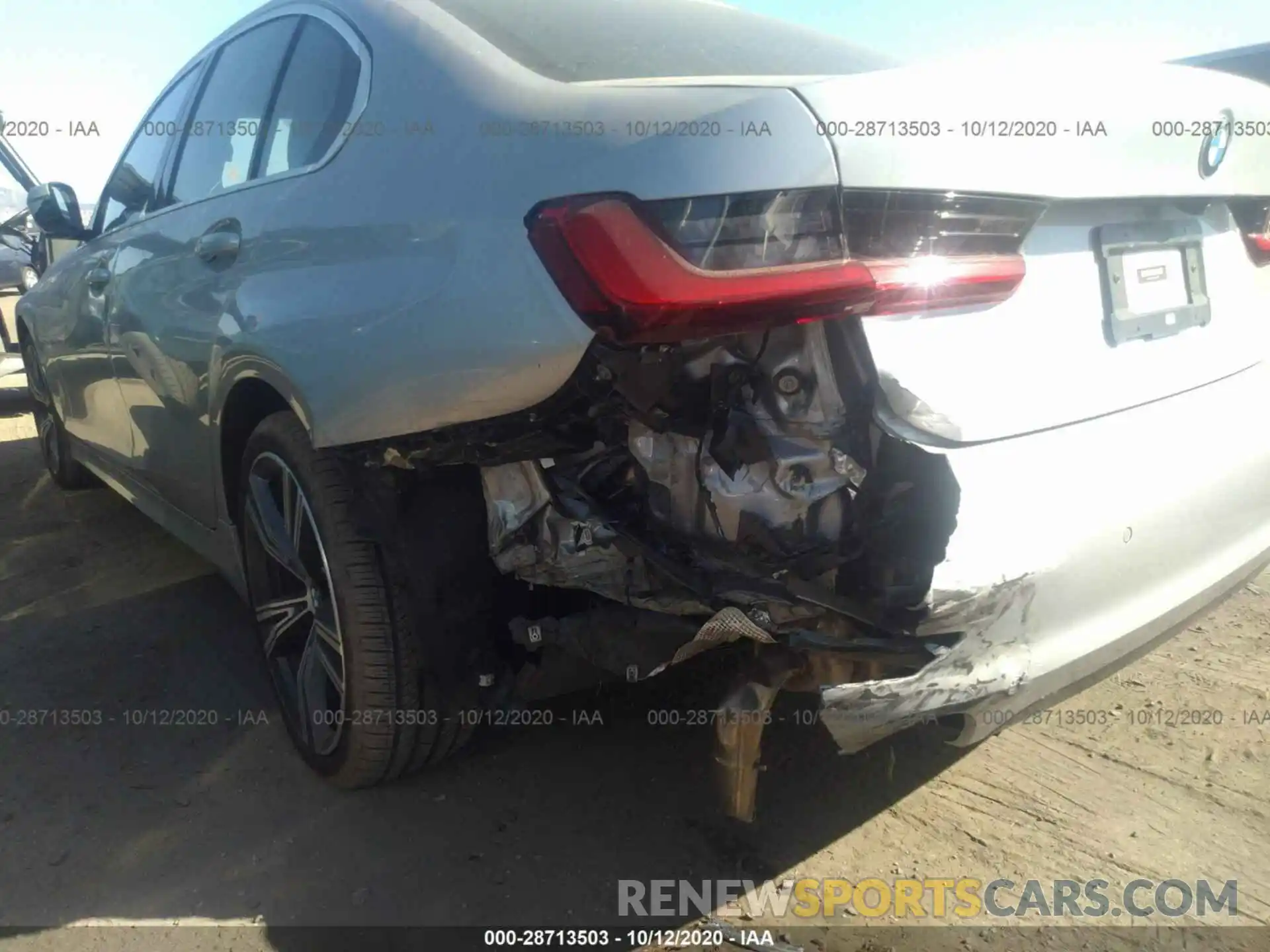 6 Фотография поврежденного автомобиля WBA5R1C08LFH97631 BMW 3 SERIES 2020