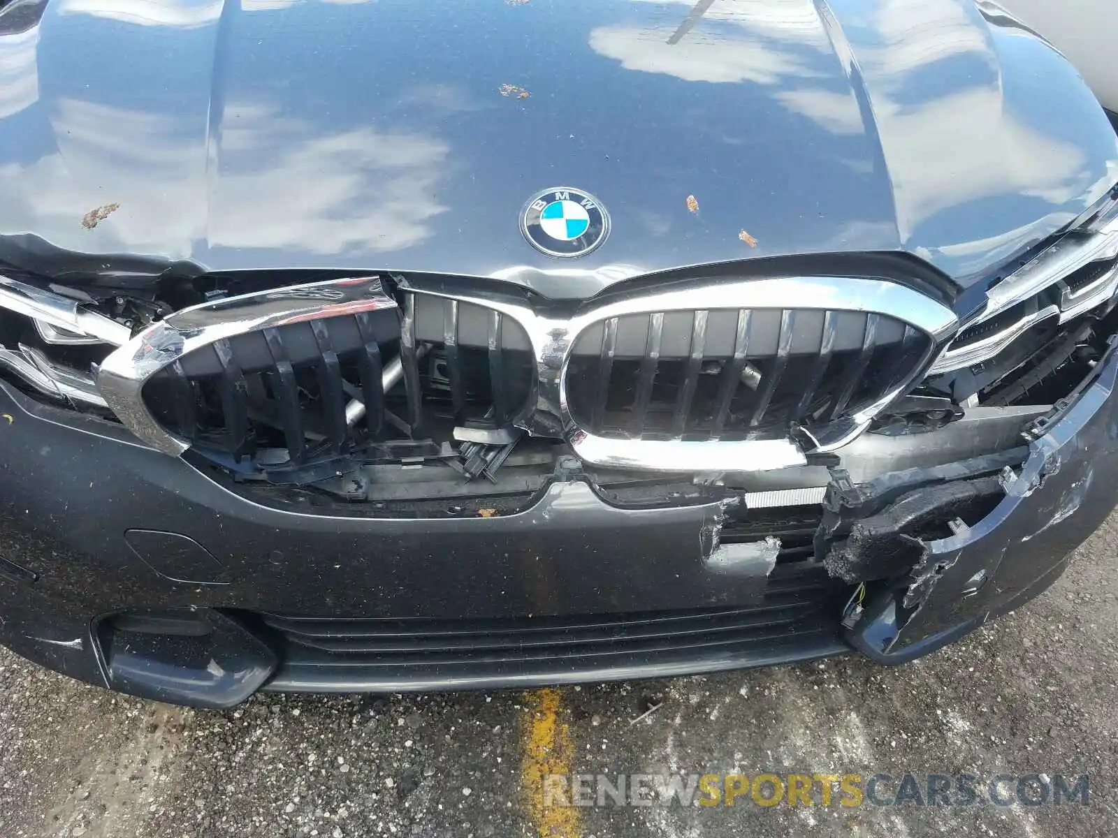 9 Фотография поврежденного автомобиля WBA5R1C09LFH35753 BMW 3 SERIES 2020