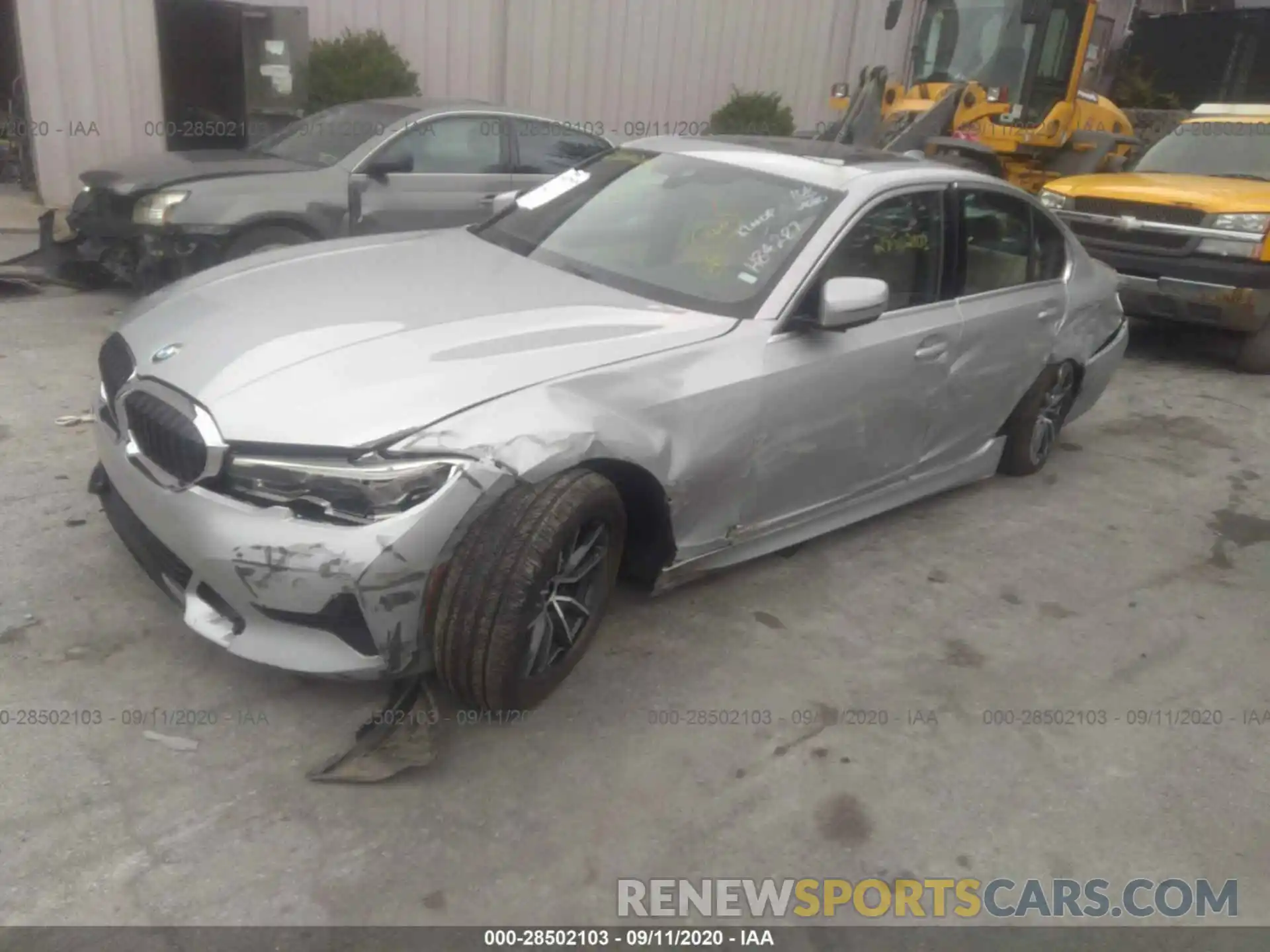 2 Photograph of a damaged car WBA5R1C09LFH84287 BMW 3 SERIES 2020