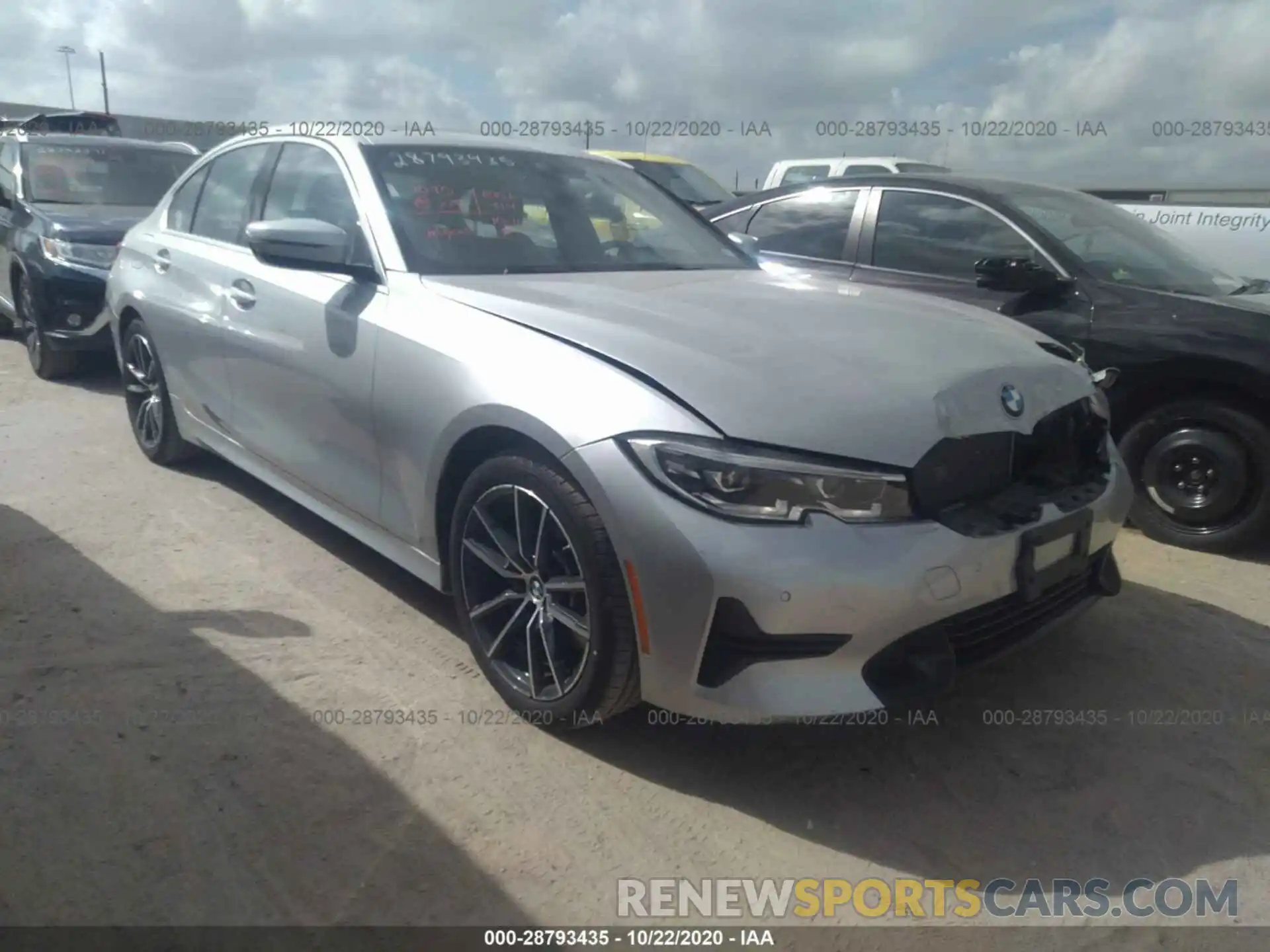 1 Photograph of a damaged car WBA5R1C09LFH85889 BMW 3 SERIES 2020