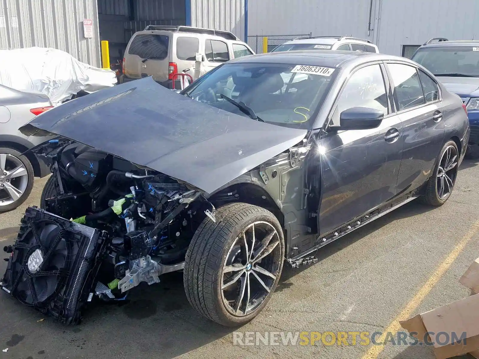 2 Photograph of a damaged car WBA5R1C0XLFH34658 BMW 3 SERIES 2020
