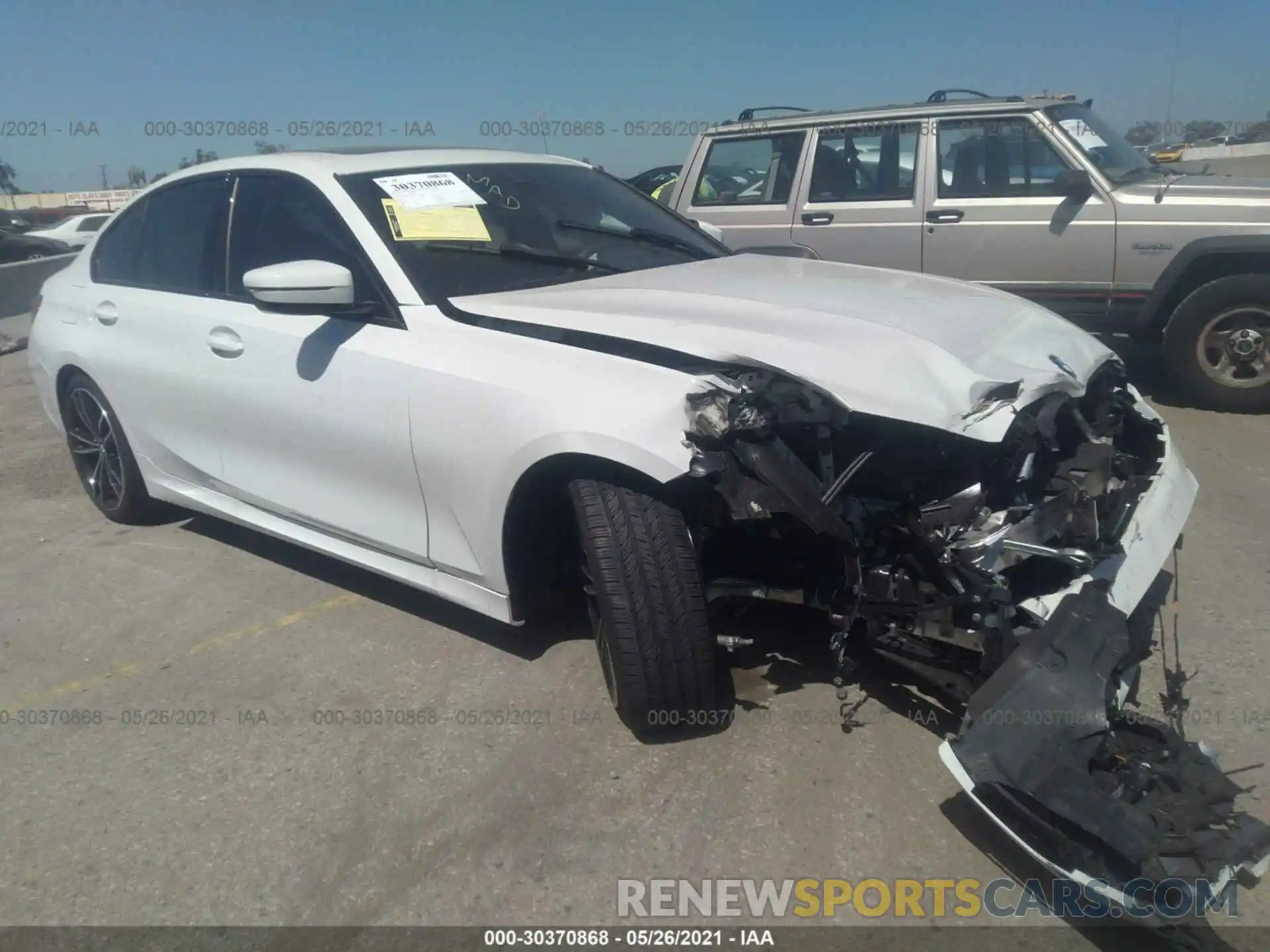 1 Photograph of a damaged car WBA5R1C0XLFH35518 BMW 3 SERIES 2020