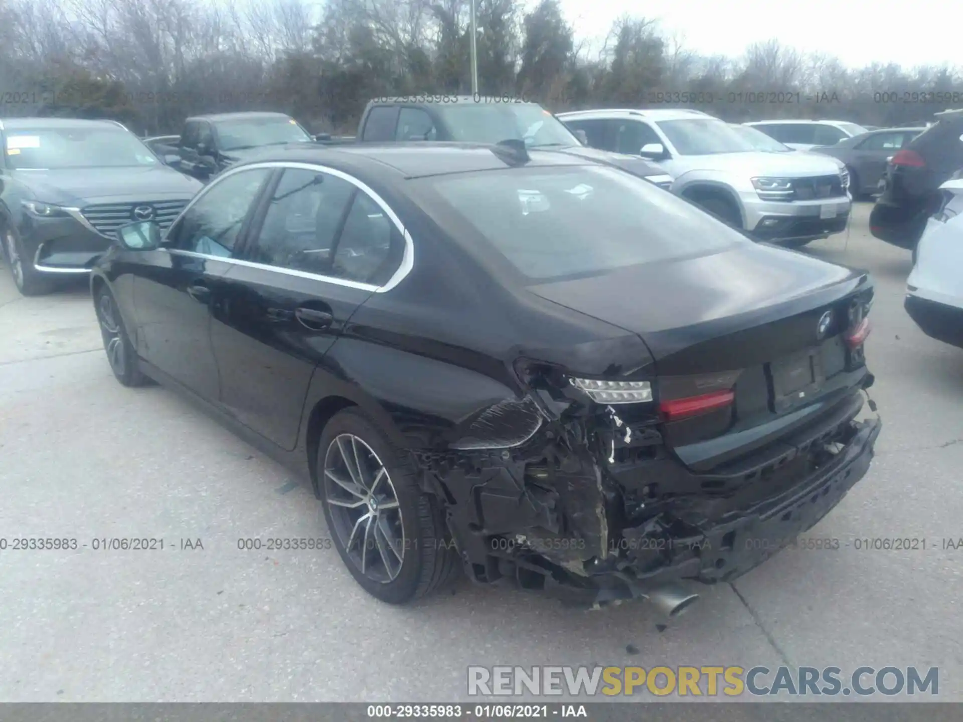 3 Фотография поврежденного автомобиля WBA5R1C0XLFH36216 BMW 3 SERIES 2020