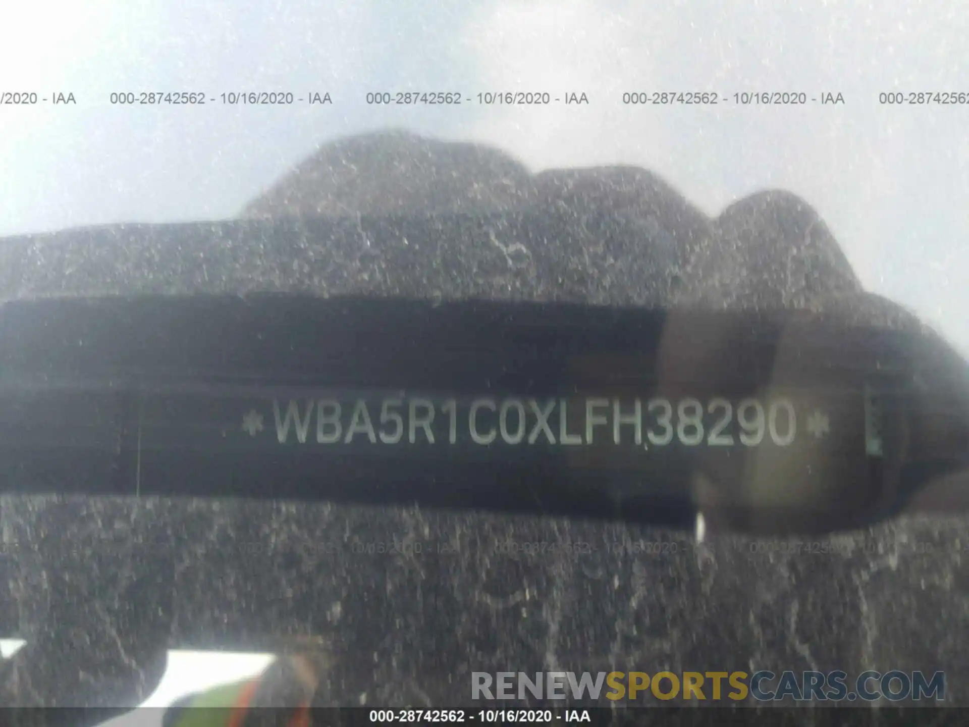9 Photograph of a damaged car WBA5R1C0XLFH38290 BMW 3 SERIES 2020