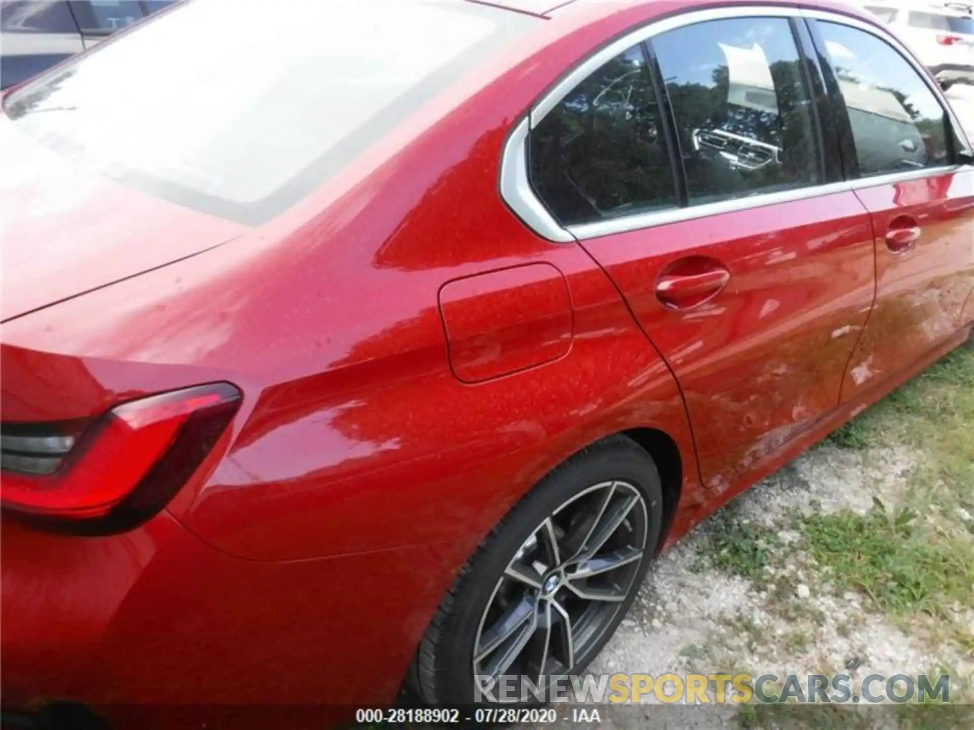 8 Photograph of a damaged car WBA5R1C0XLFH40119 BMW 3 SERIES 2020