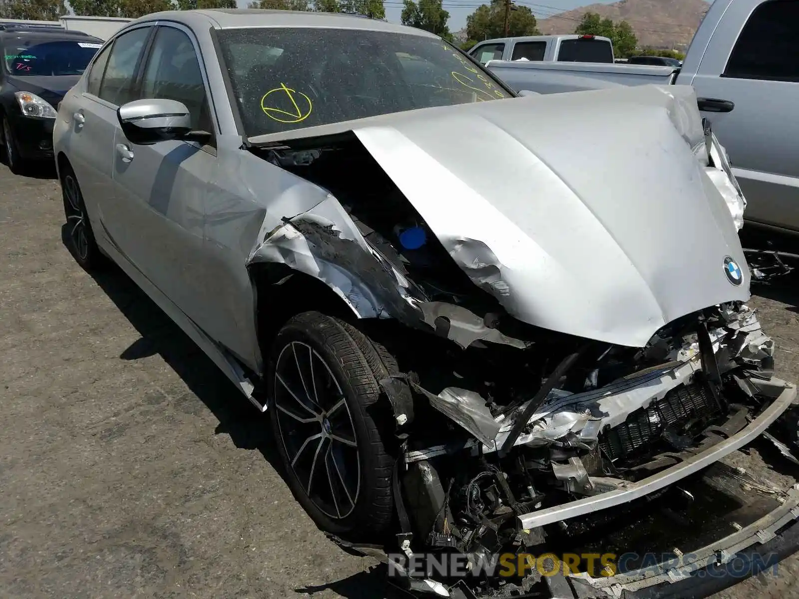 1 Photograph of a damaged car WBA5R1C0XLFH50410 BMW 3 SERIES 2020