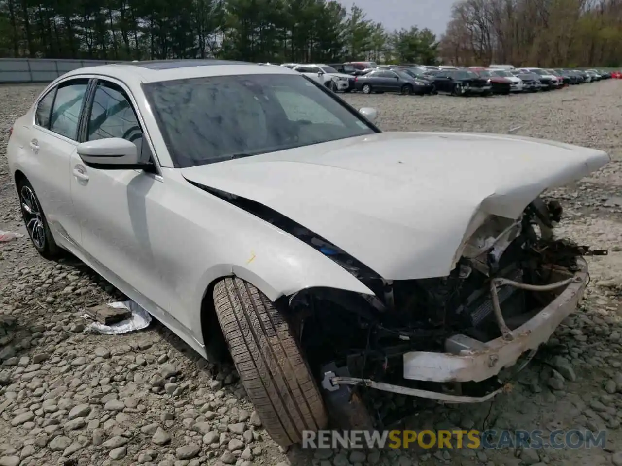 1 Photograph of a damaged car WBA5R7C00LFH41590 BMW 3 SERIES 2020