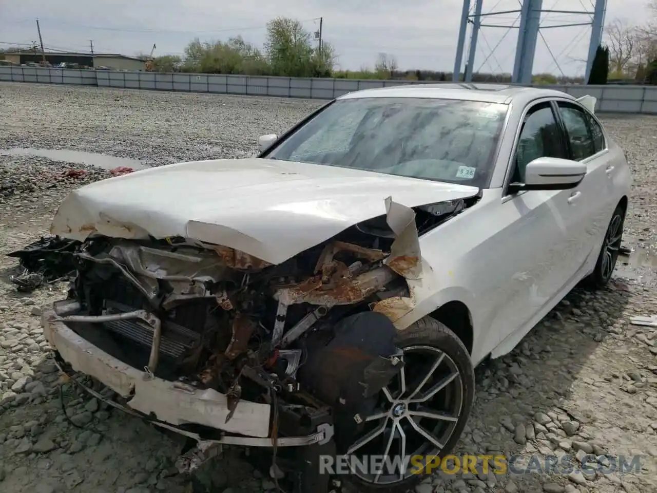 2 Photograph of a damaged car WBA5R7C00LFH41590 BMW 3 SERIES 2020