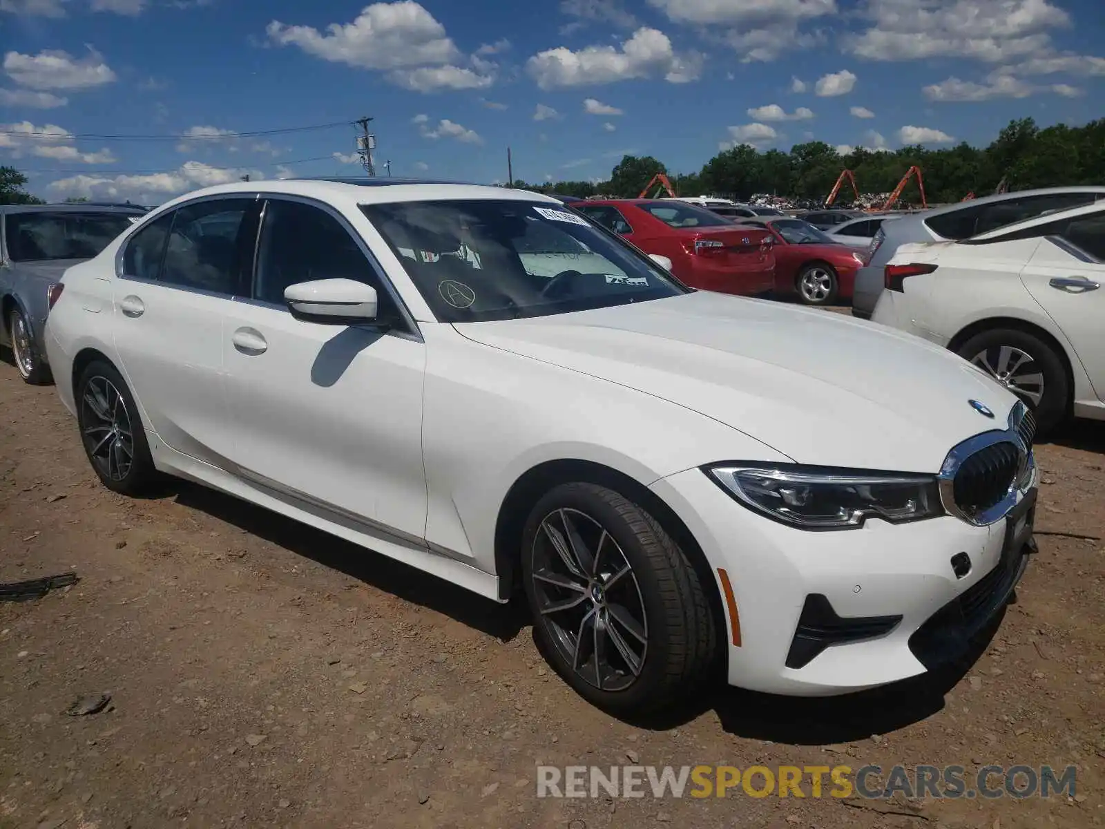 1 Photograph of a damaged car WBA5R7C00LFH51570 BMW 3 SERIES 2020