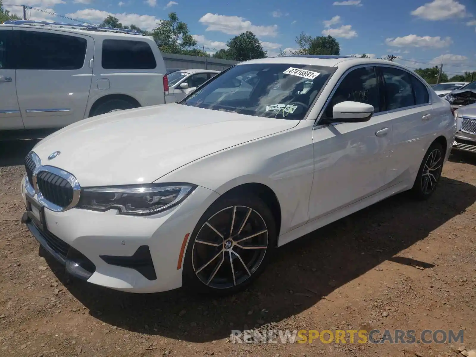 2 Photograph of a damaged car WBA5R7C00LFH51570 BMW 3 SERIES 2020