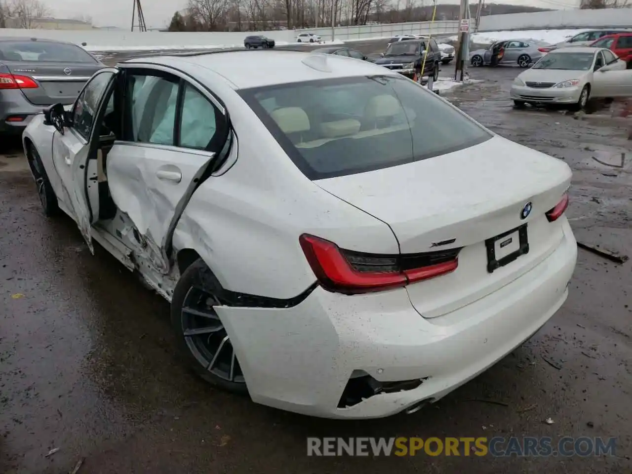 3 Photograph of a damaged car WBA5R7C00LFH69079 BMW 3 SERIES 2020