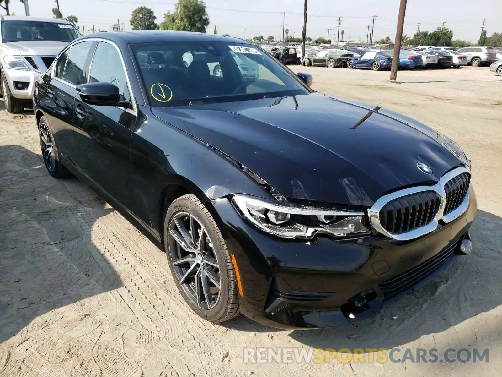 1 Photograph of a damaged car WBA5R7C01LFH39766 BMW 3 SERIES 2020