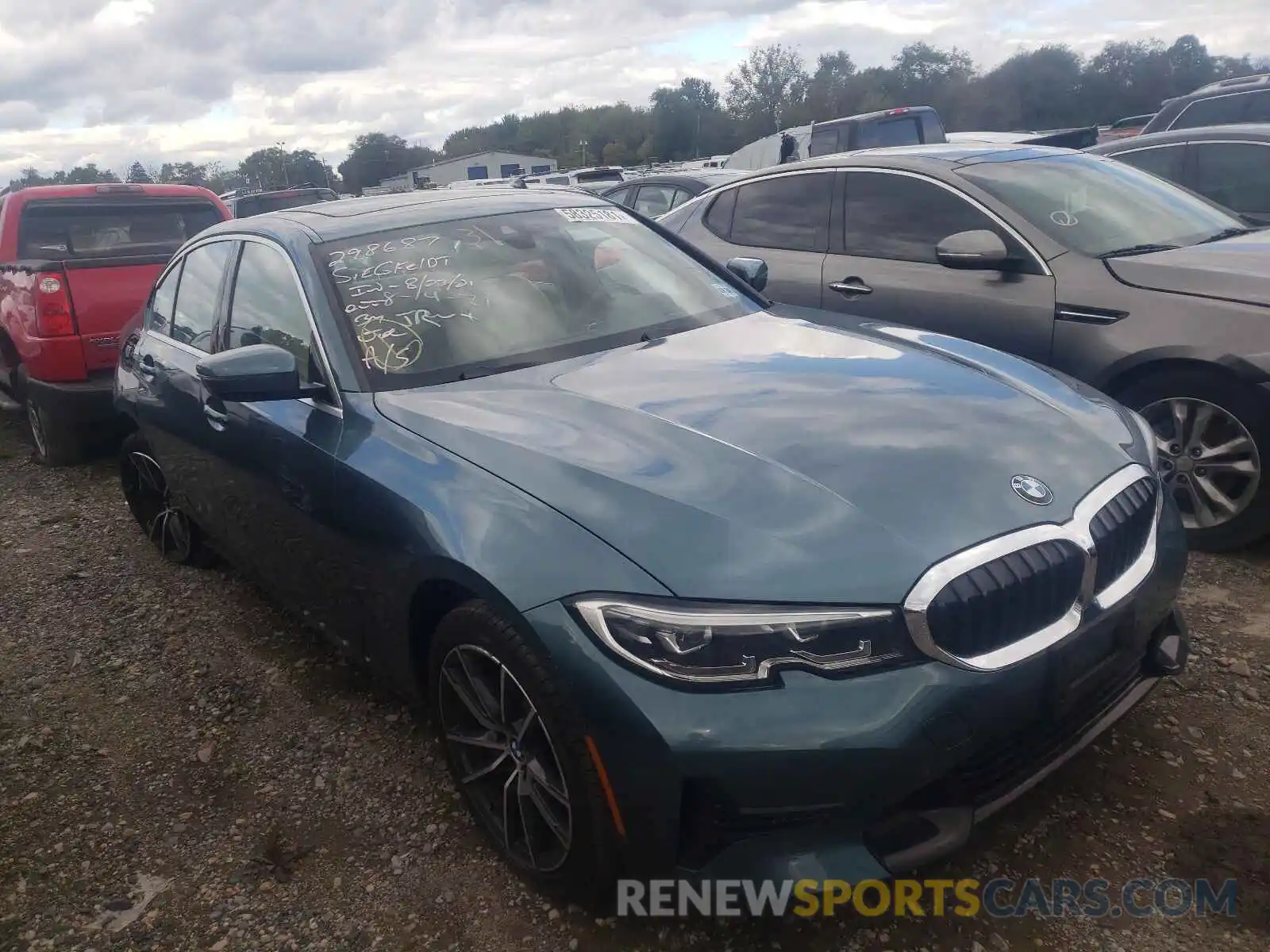 1 Photograph of a damaged car WBA5R7C01LFH43672 BMW 3 SERIES 2020