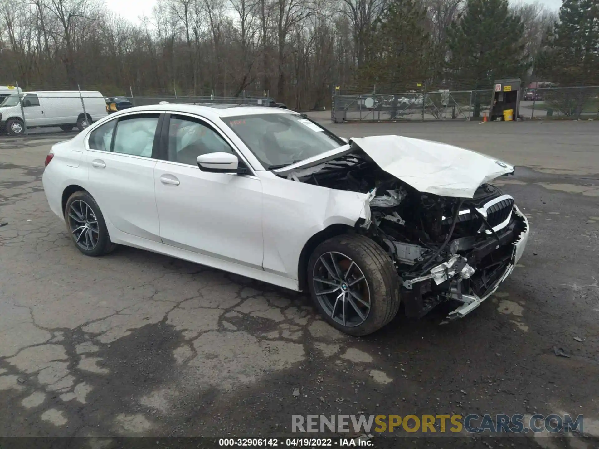 1 Photograph of a damaged car WBA5R7C01LFH50752 BMW 3 SERIES 2020