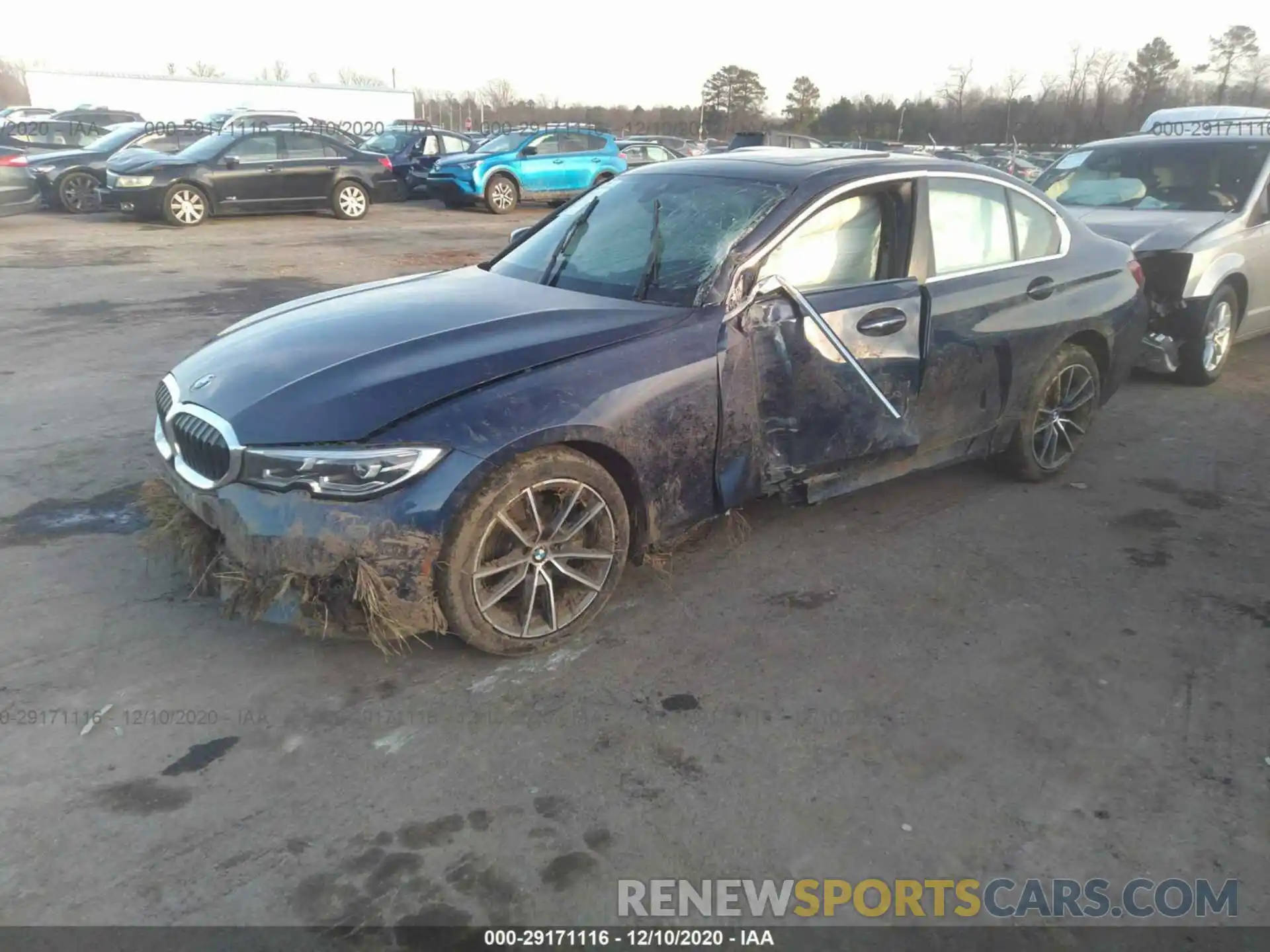 2 Фотография поврежденного автомобиля WBA5R7C02LFH39064 BMW 3 SERIES 2020