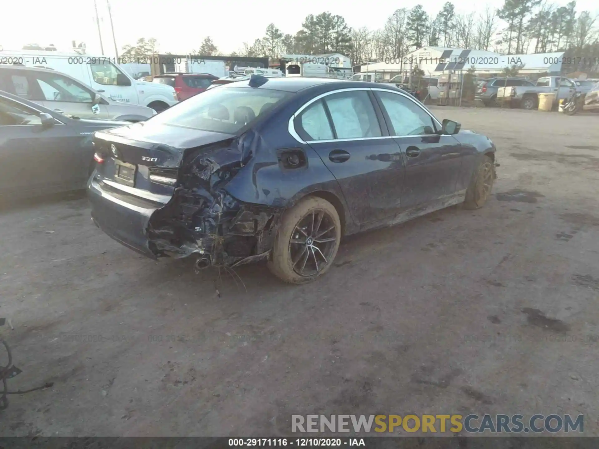 4 Photograph of a damaged car WBA5R7C02LFH39064 BMW 3 SERIES 2020