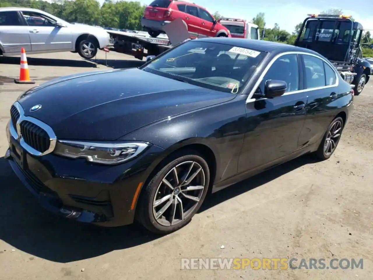 2 Photograph of a damaged car WBA5R7C03LFH45262 BMW 3 SERIES 2020