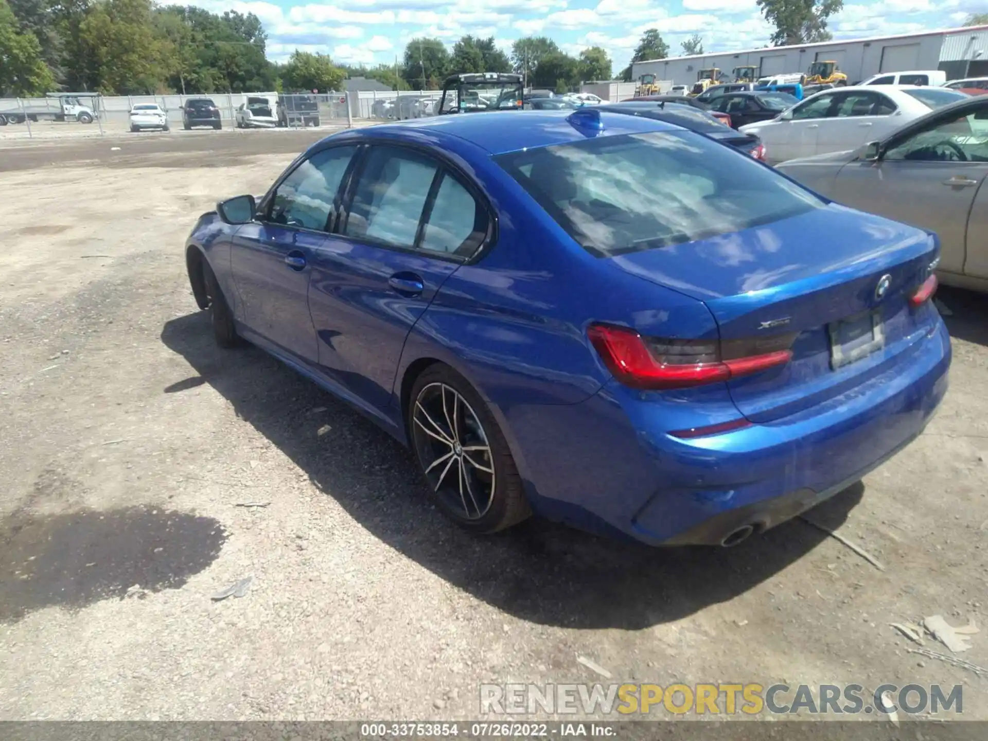 3 Photograph of a damaged car WBA5R7C03LFH49134 BMW 3 SERIES 2020