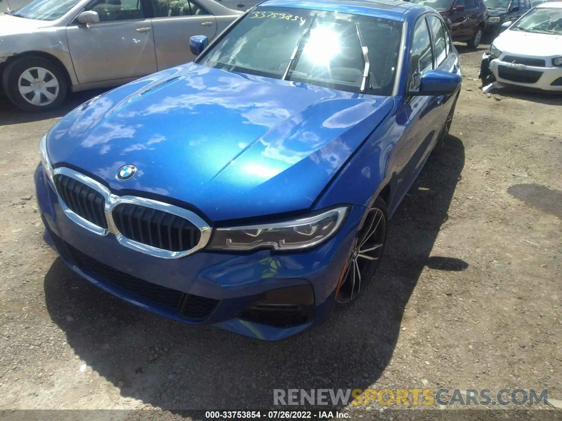 6 Photograph of a damaged car WBA5R7C03LFH49134 BMW 3 SERIES 2020