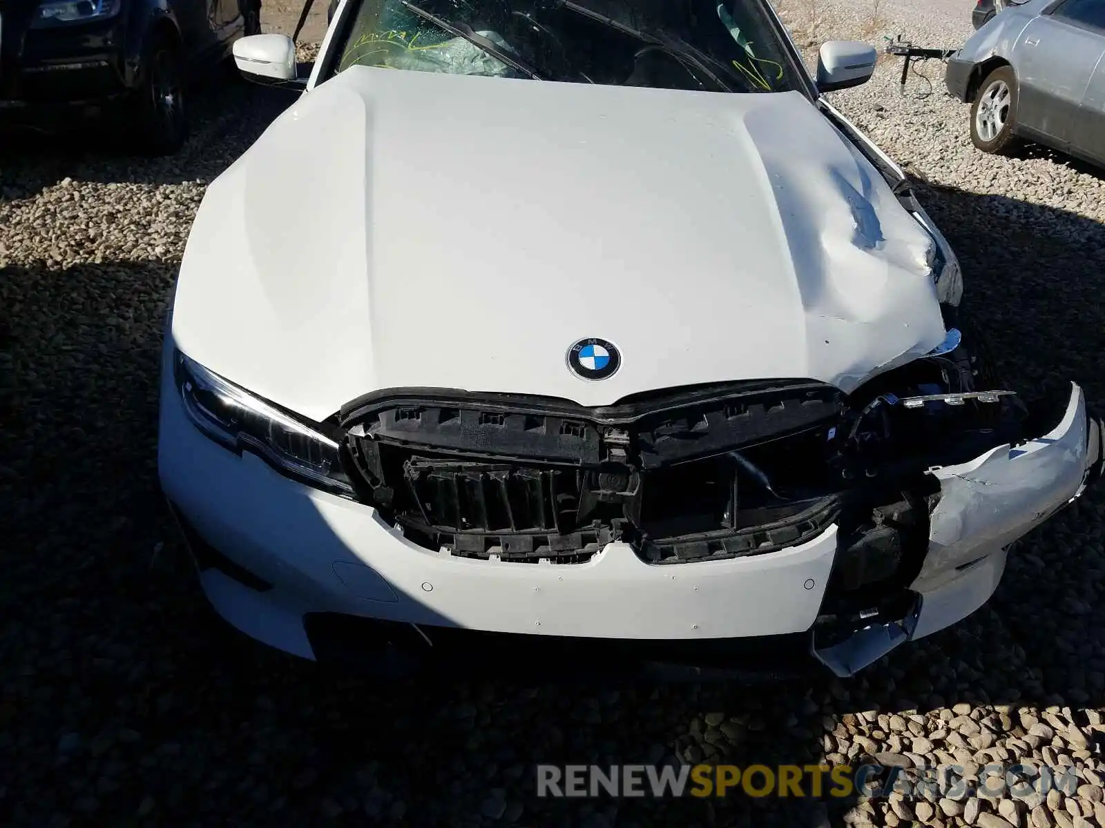 7 Фотография поврежденного автомобиля WBA5R7C04LFH40555 BMW 3 SERIES 2020