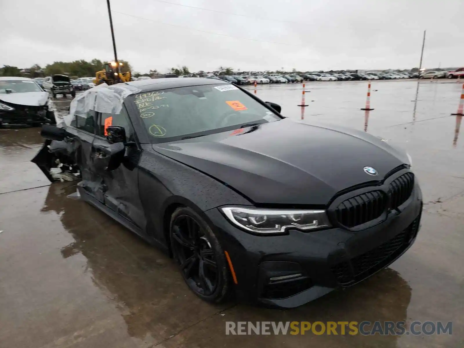 1 Photograph of a damaged car WBA5R7C04LFH51944 BMW 3 SERIES 2020