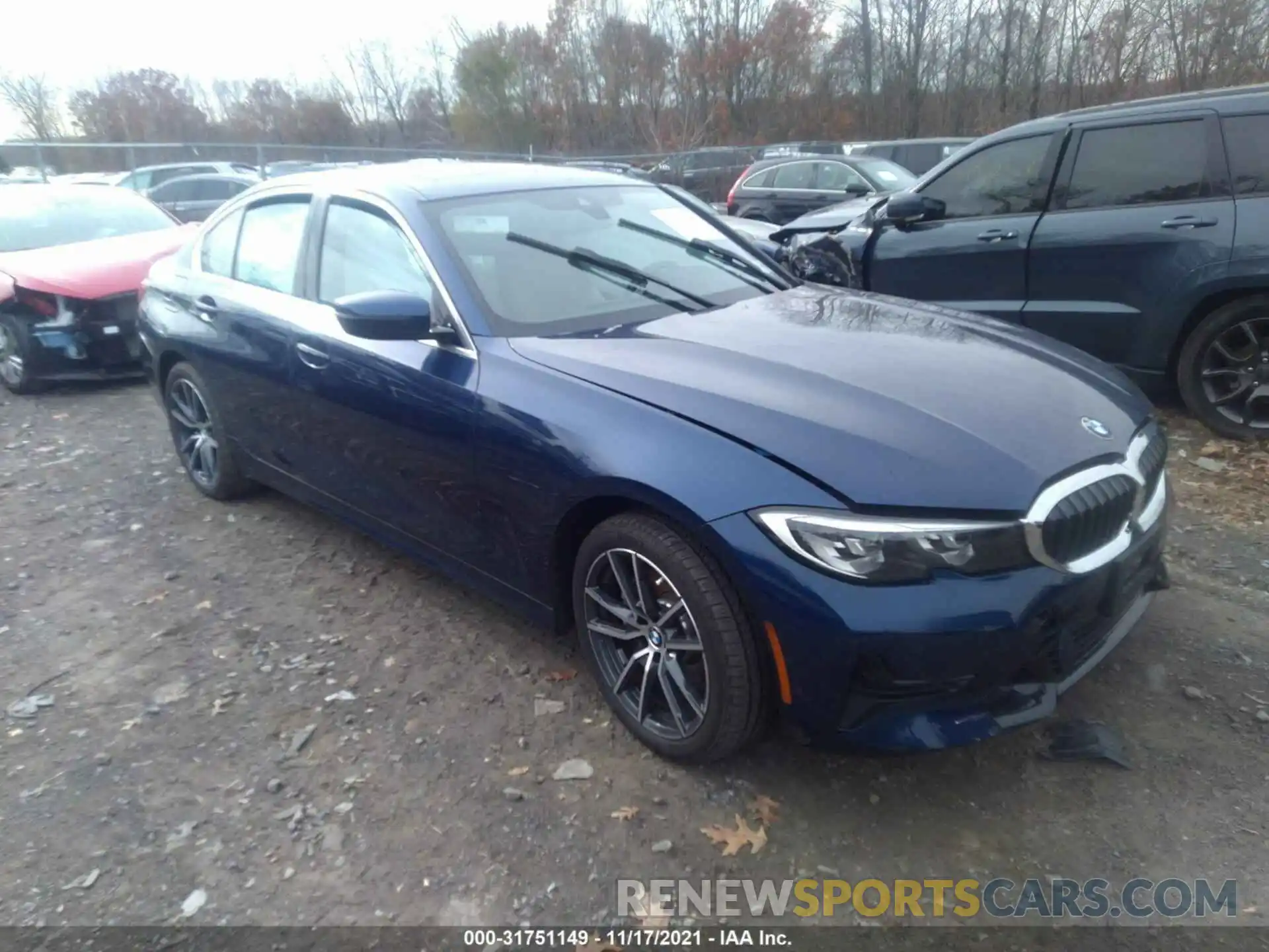 1 Photograph of a damaged car WBA5R7C04LFH53340 BMW 3 SERIES 2020