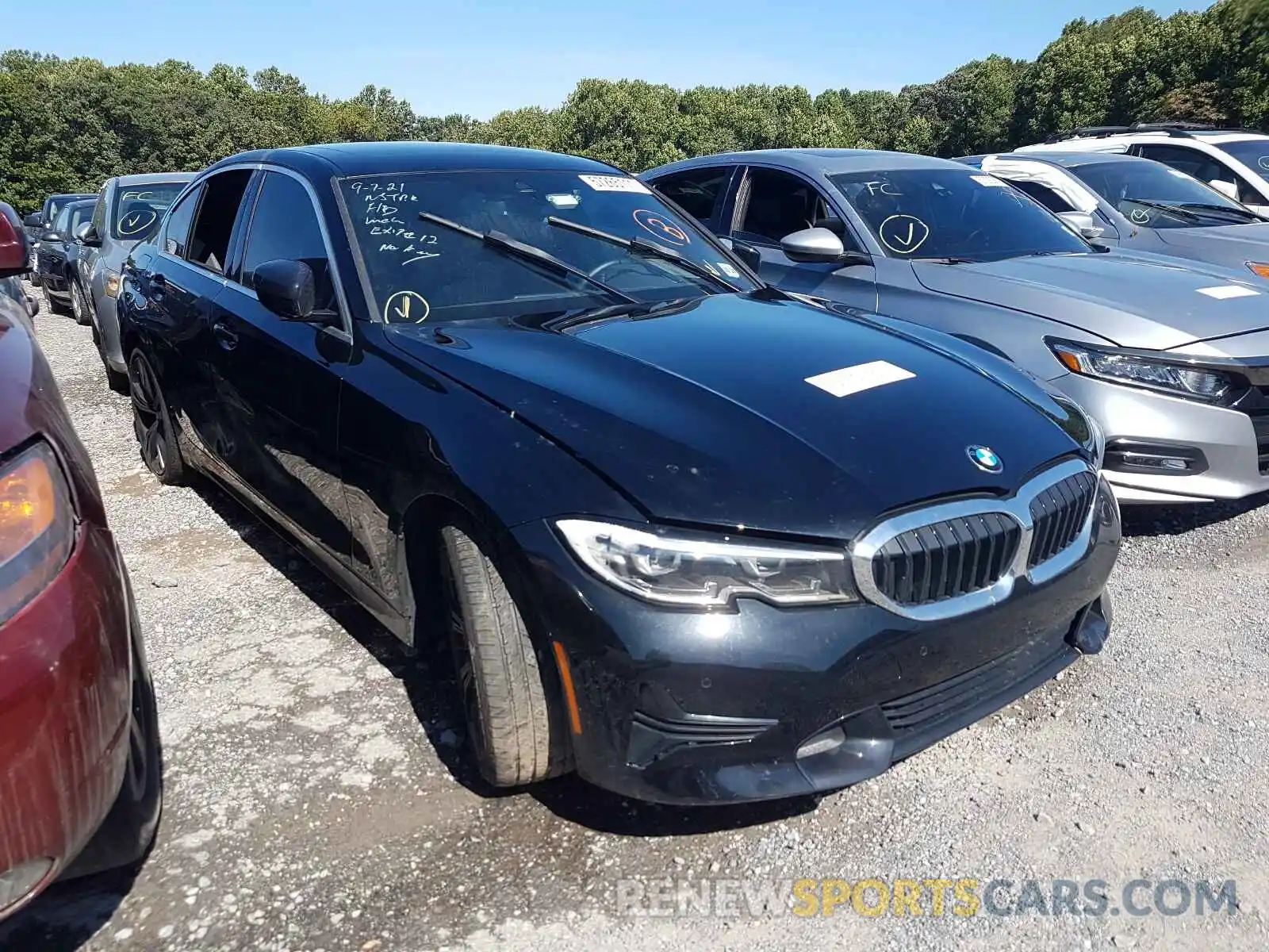 1 Photograph of a damaged car WBA5R7C04LFH78397 BMW 3 SERIES 2020