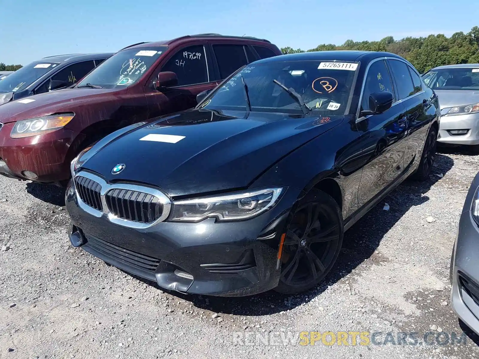 2 Photograph of a damaged car WBA5R7C04LFH78397 BMW 3 SERIES 2020