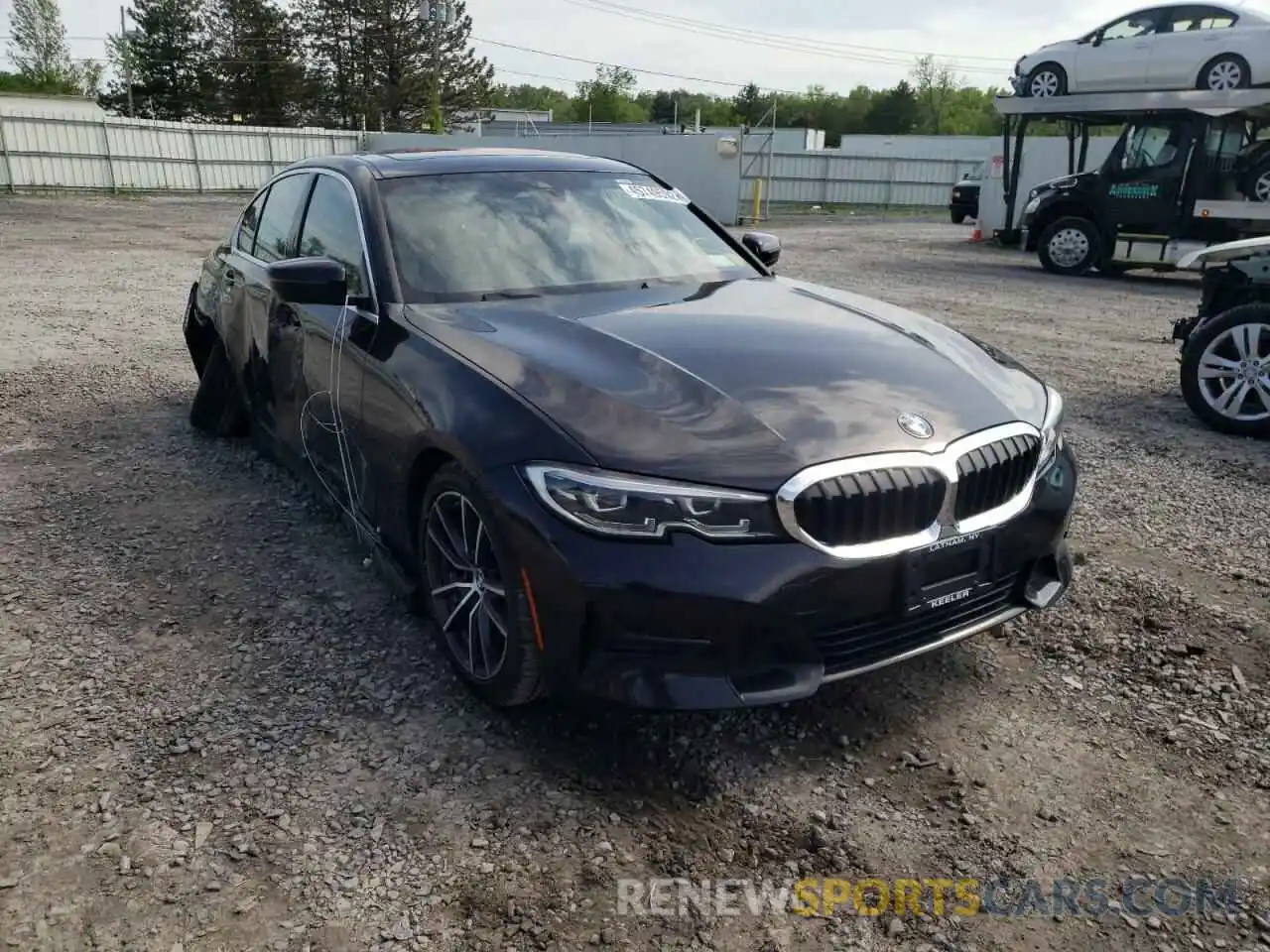 1 Photograph of a damaged car WBA5R7C05LFH34814 BMW 3 SERIES 2020