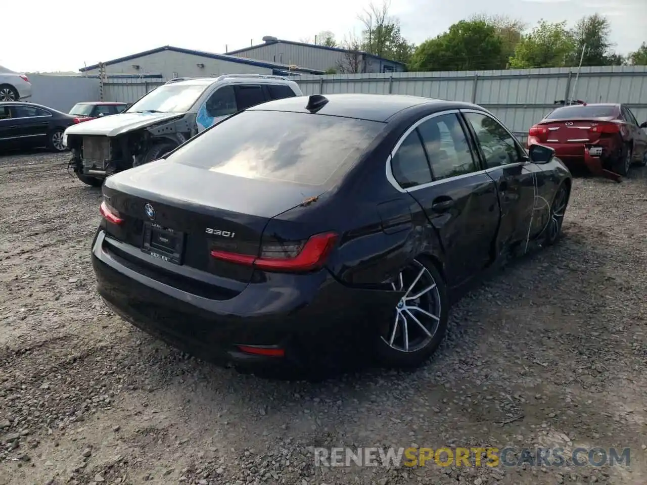 4 Photograph of a damaged car WBA5R7C05LFH34814 BMW 3 SERIES 2020