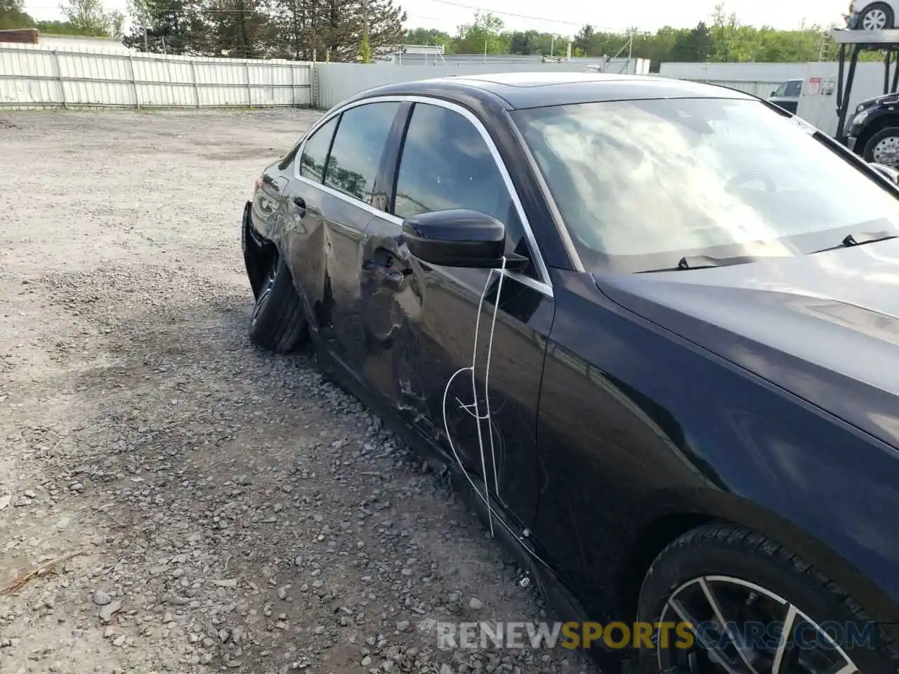 9 Photograph of a damaged car WBA5R7C05LFH34814 BMW 3 SERIES 2020