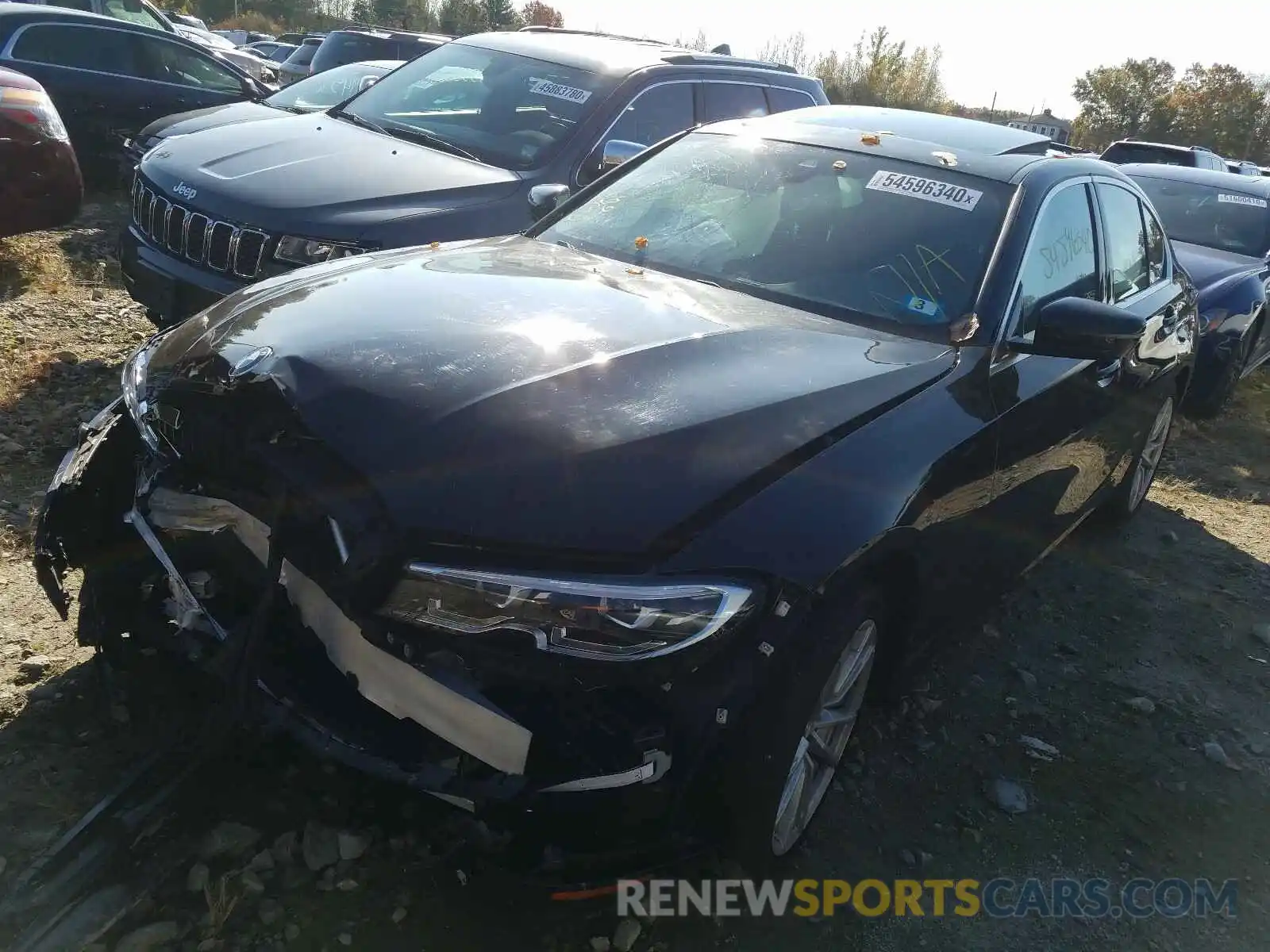 2 Photograph of a damaged car WBA5R7C05LFH40256 BMW 3 SERIES 2020