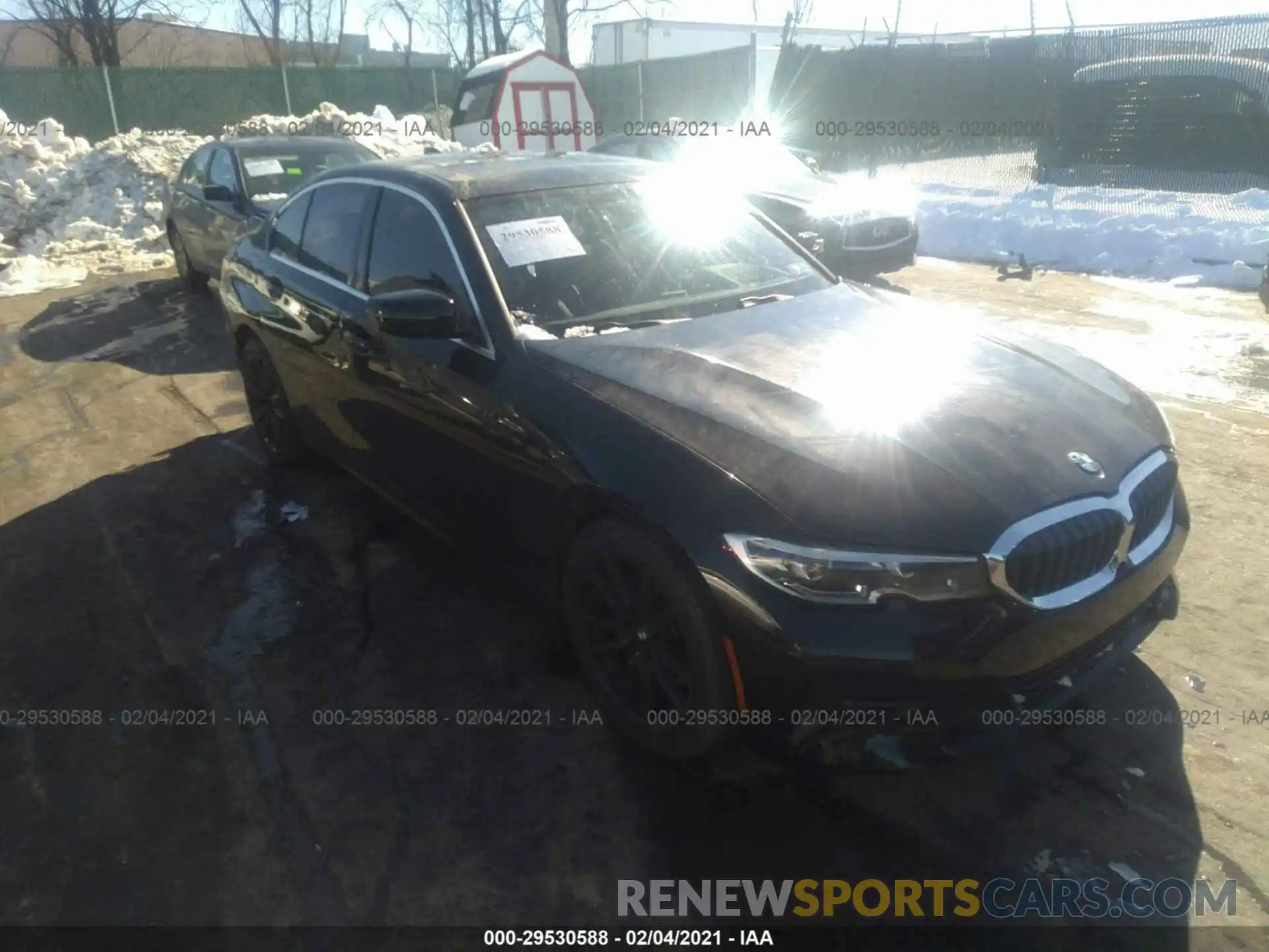 1 Photograph of a damaged car WBA5R7C05LFH47997 BMW 3 SERIES 2020