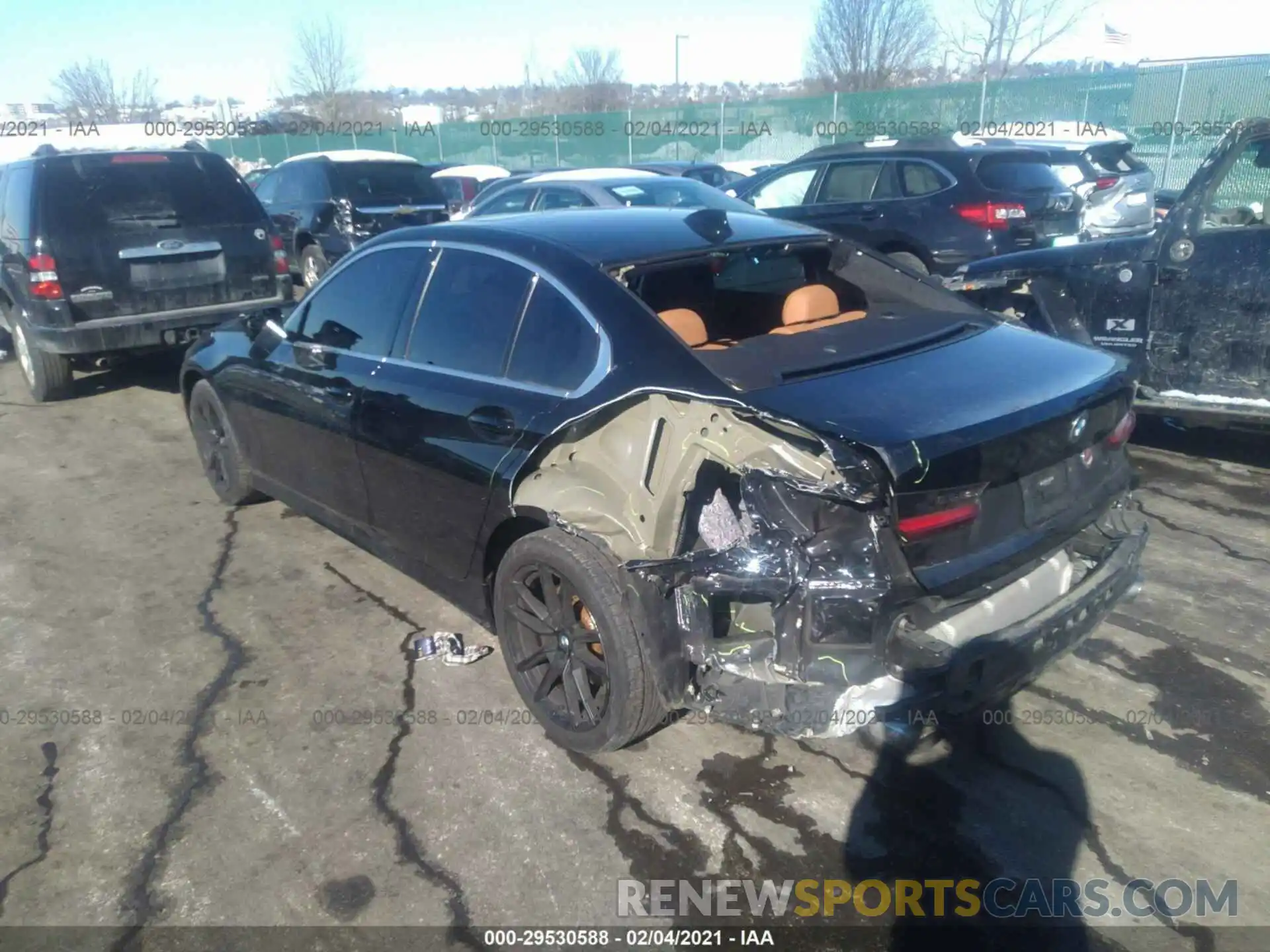 3 Фотография поврежденного автомобиля WBA5R7C05LFH47997 BMW 3 SERIES 2020