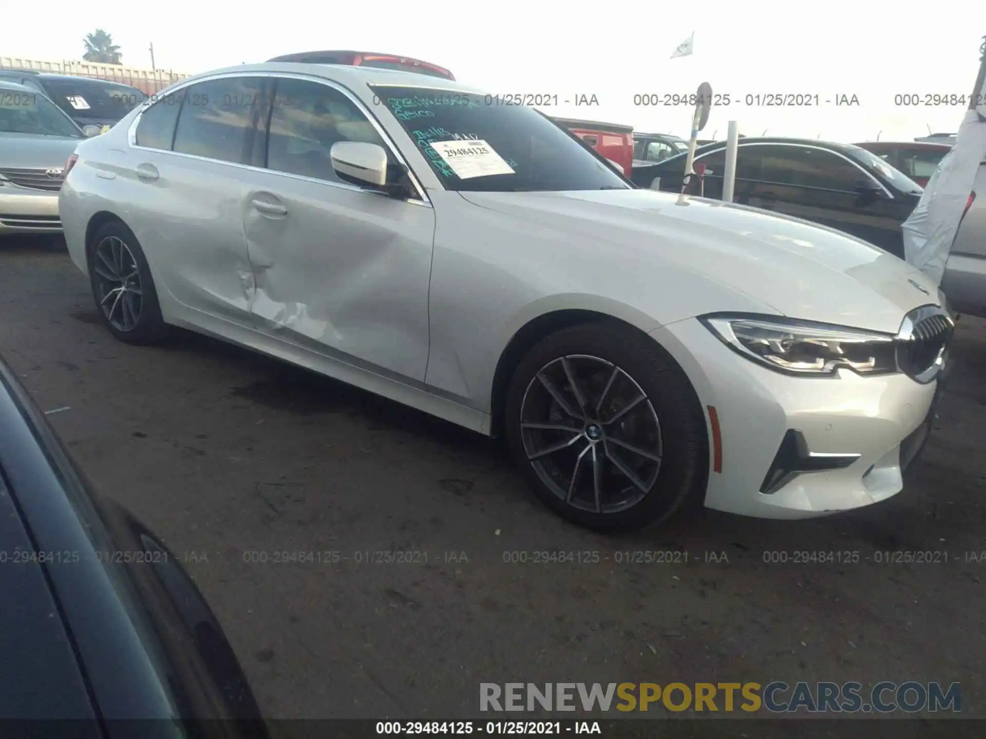 1 Photograph of a damaged car WBA5R7C05LFH99811 BMW 3 SERIES 2020