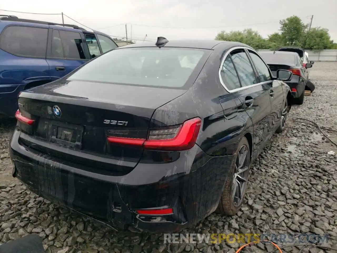 4 Photograph of a damaged car WBA5R7C06LFH39536 BMW 3 SERIES 2020