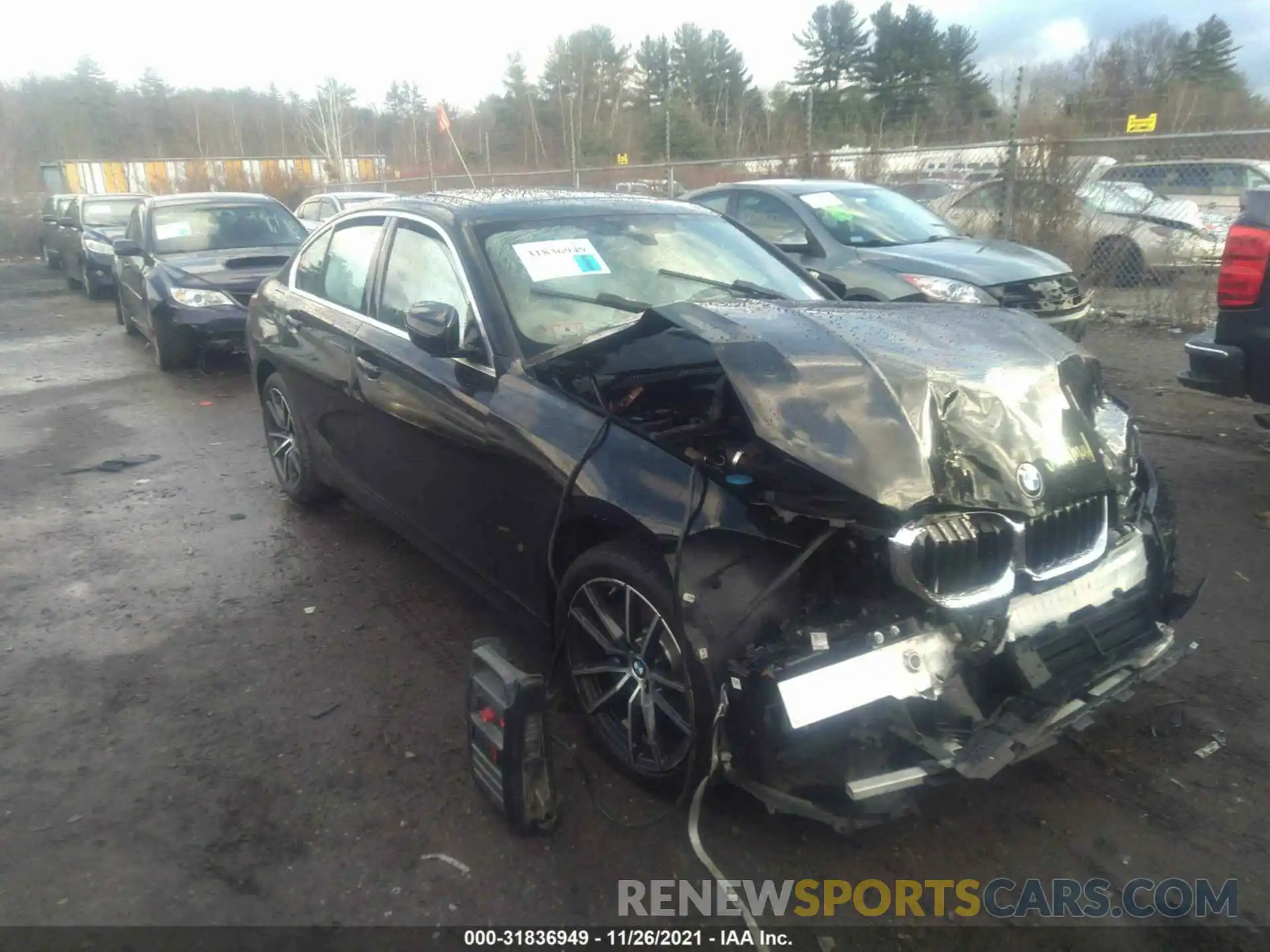 1 Photograph of a damaged car WBA5R7C06LFH39696 BMW 3 SERIES 2020