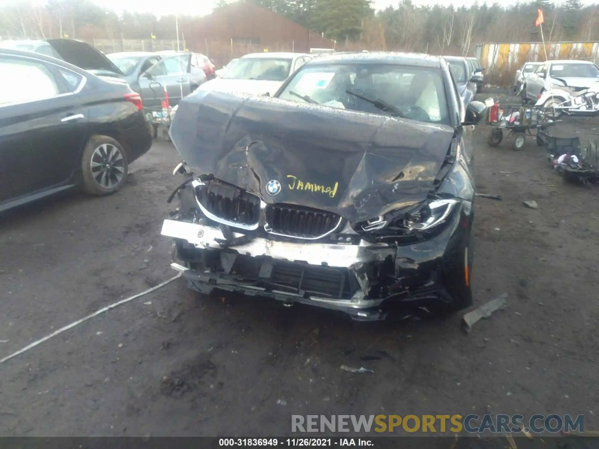 6 Photograph of a damaged car WBA5R7C06LFH39696 BMW 3 SERIES 2020