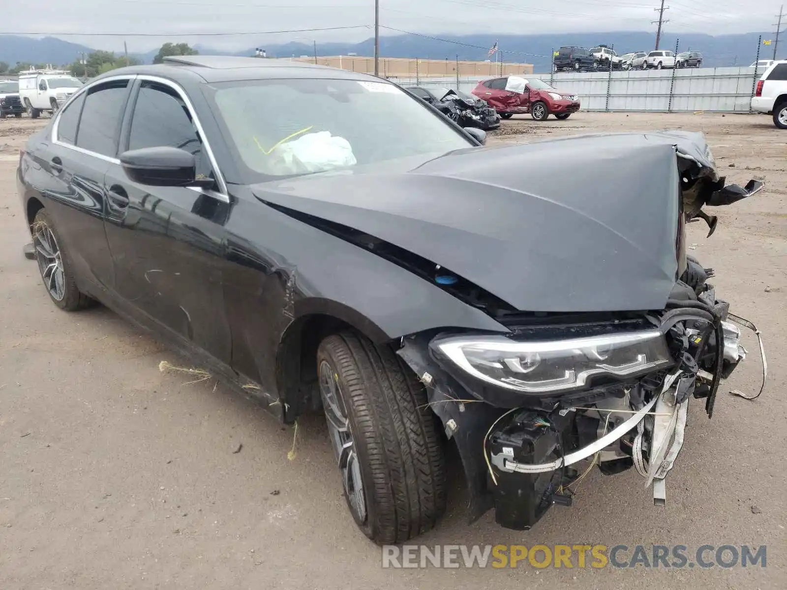 1 Photograph of a damaged car WBA5R7C06LFH40489 BMW 3 SERIES 2020