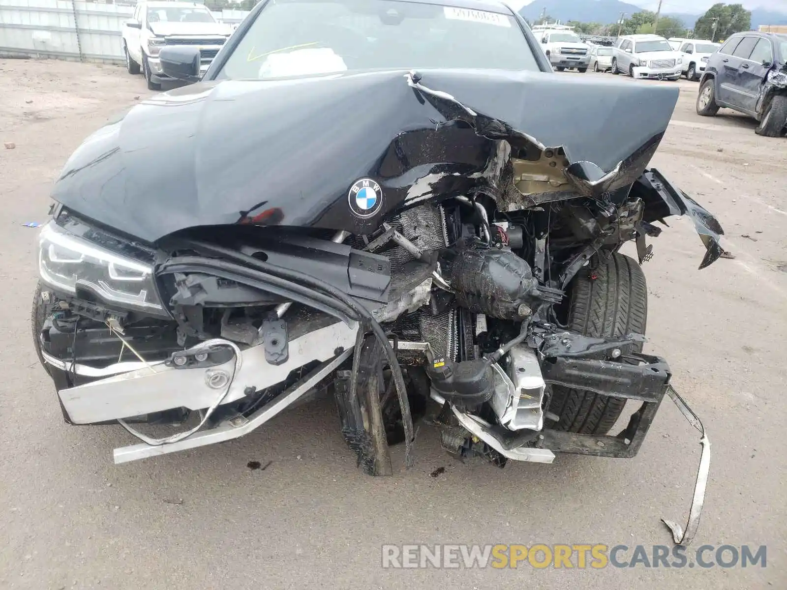 9 Photograph of a damaged car WBA5R7C06LFH40489 BMW 3 SERIES 2020