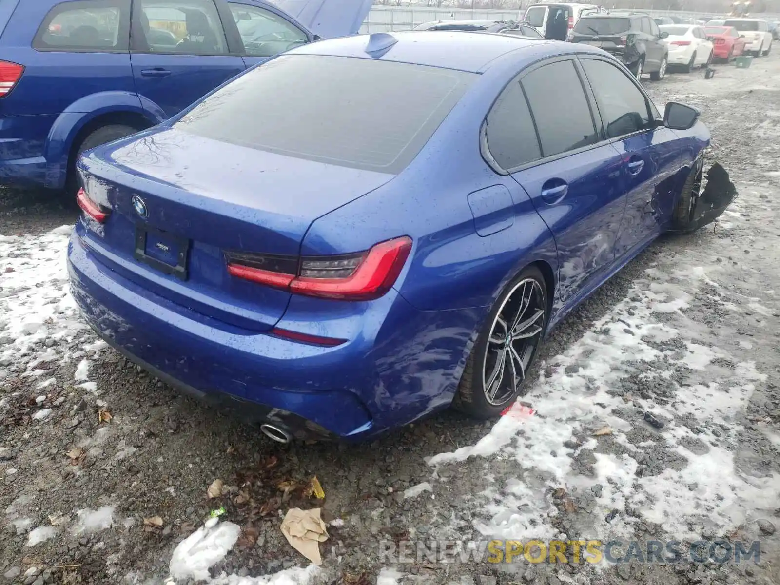 4 Photograph of a damaged car WBA5R7C06LFH48964 BMW 3 SERIES 2020