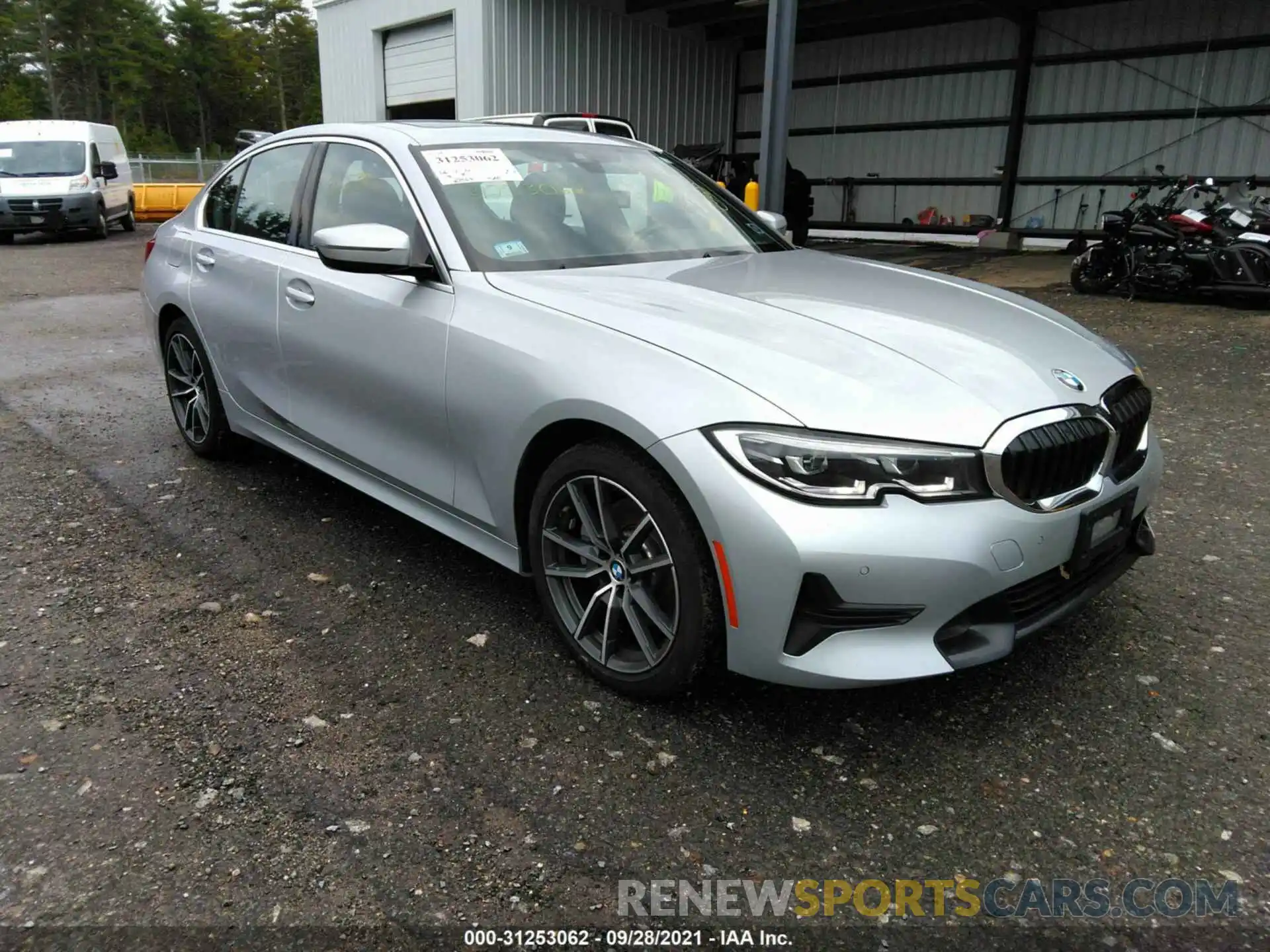 1 Photograph of a damaged car WBA5R7C08LFH39151 BMW 3 SERIES 2020