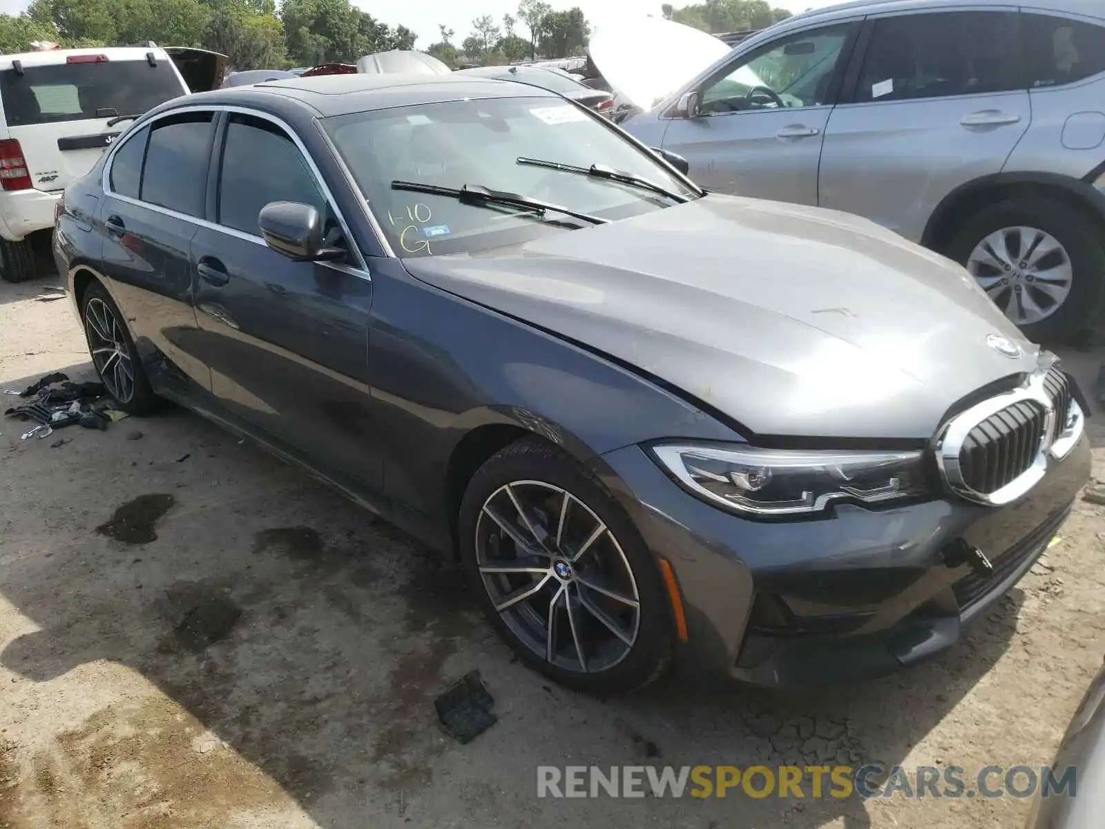 1 Photograph of a damaged car WBA5R7C08LFH40753 BMW 3 SERIES 2020